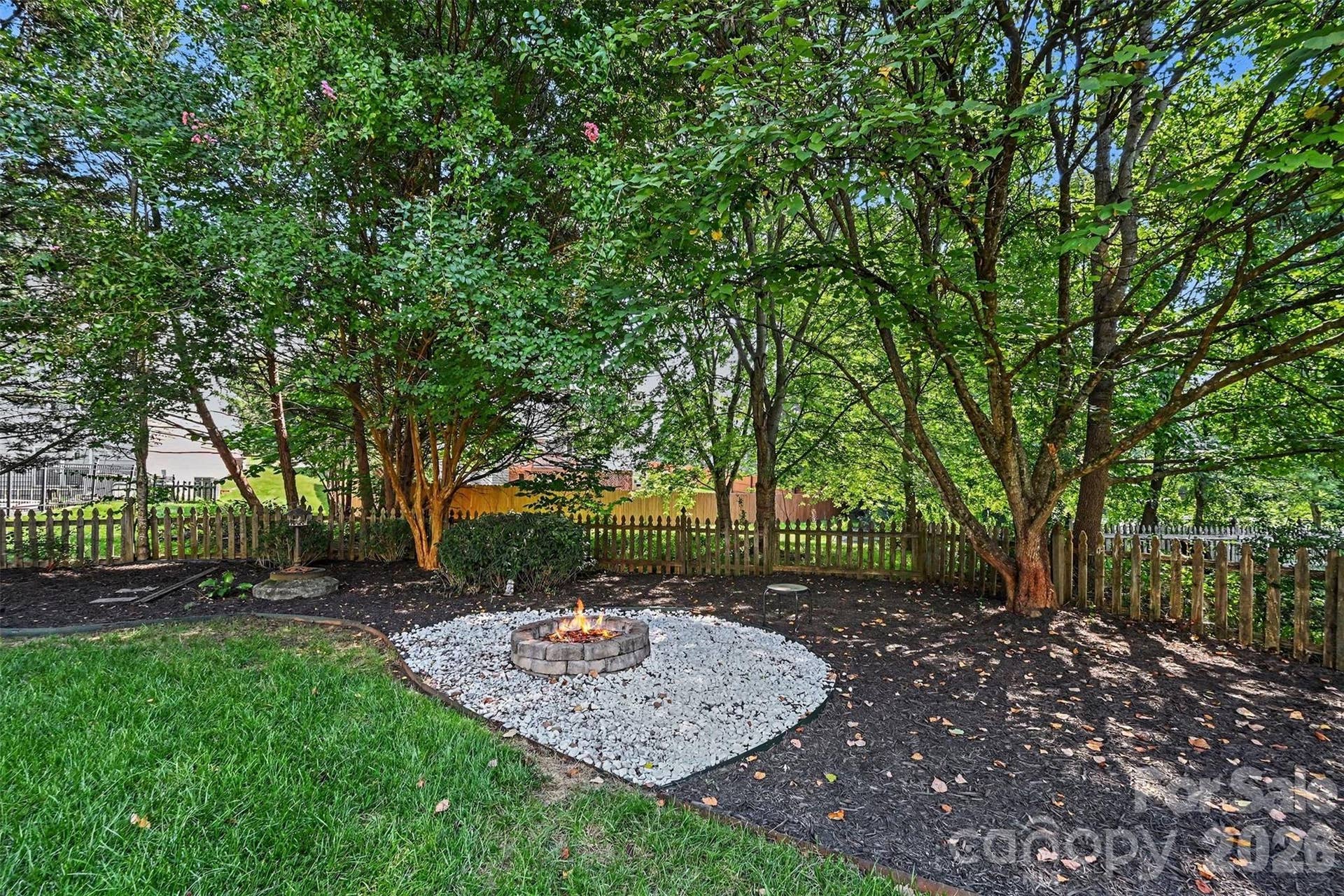3118 Hadden Hall Boulevard, Fort Mill, SC 29715 Fire Pit, Fire virtually staged