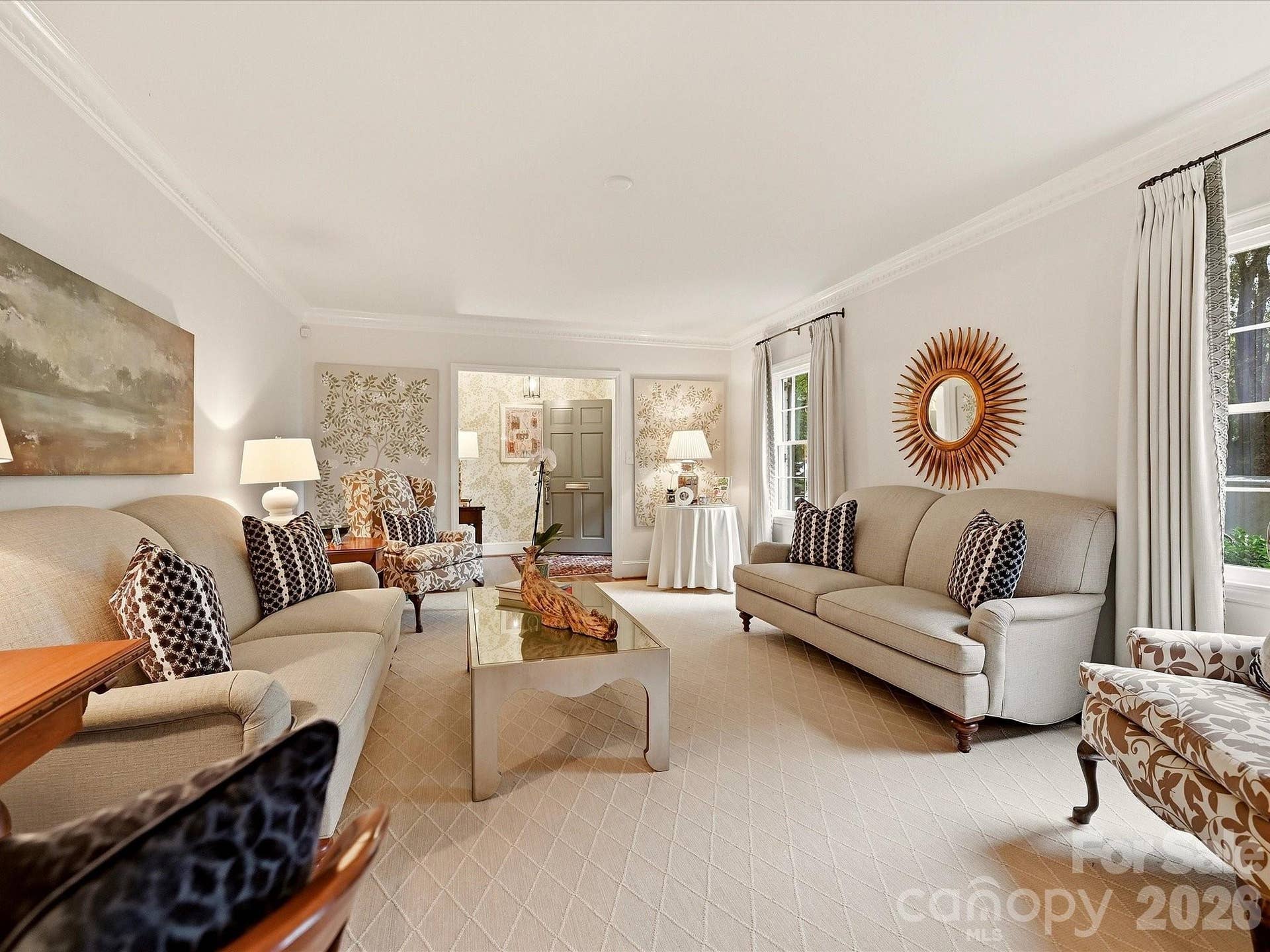 3101 Cloverfield Road, Charlotte, NC 28211 Living Room