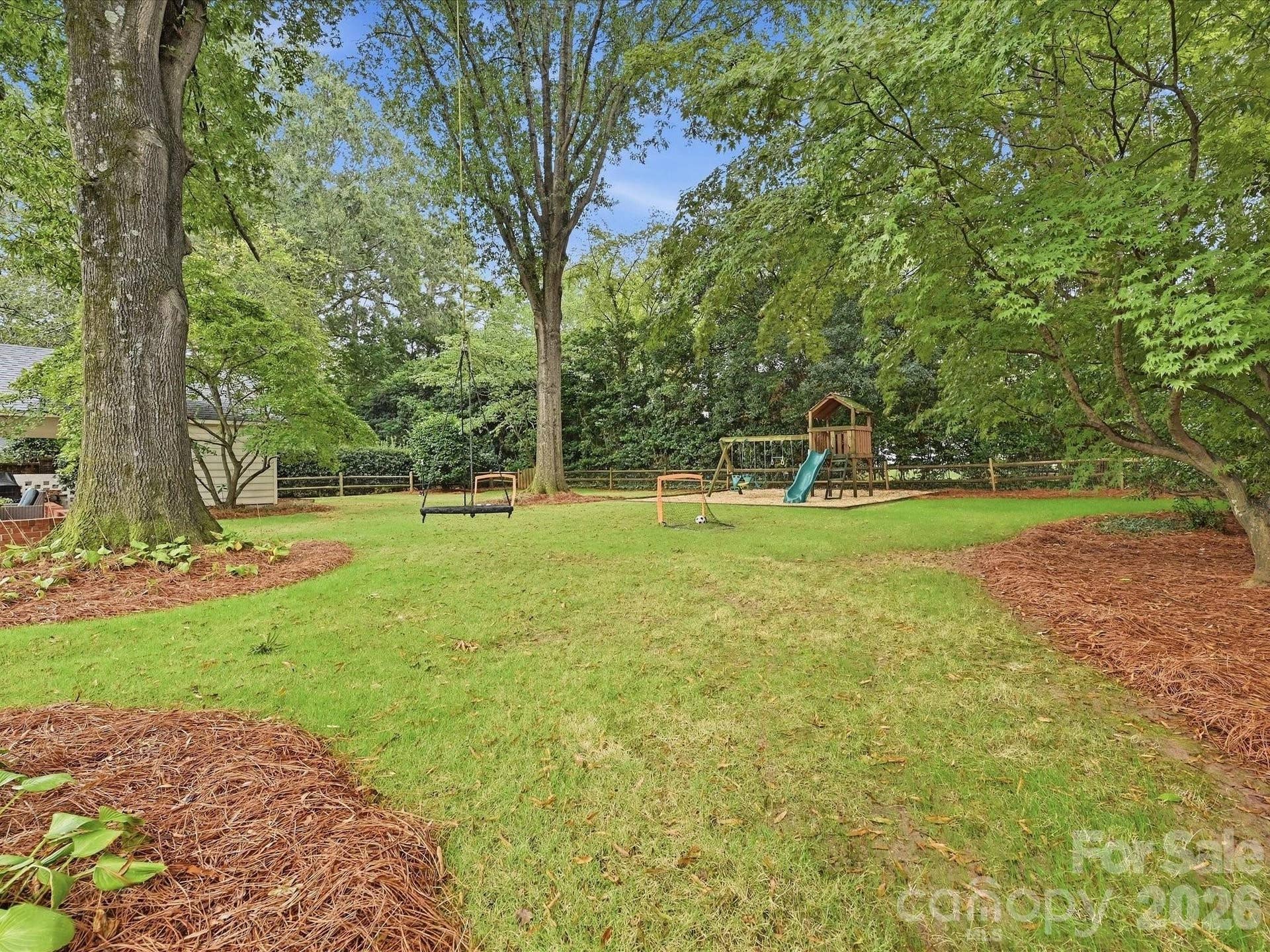 3101 Cloverfield Road, Charlotte, NC 28211 Backyard