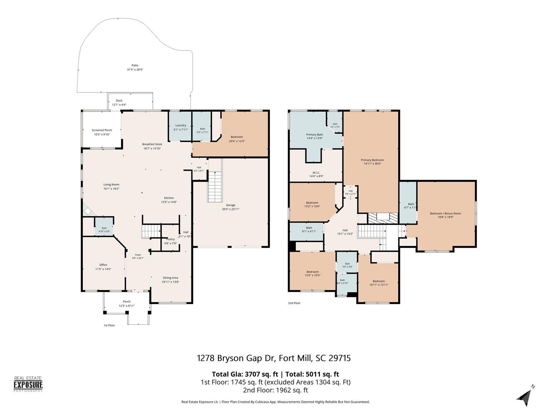 1278 Bryson Gap Drive, Fort Mill, SC 29715 1278 Bryson Gap Drive, Fort Mill, SC 29715