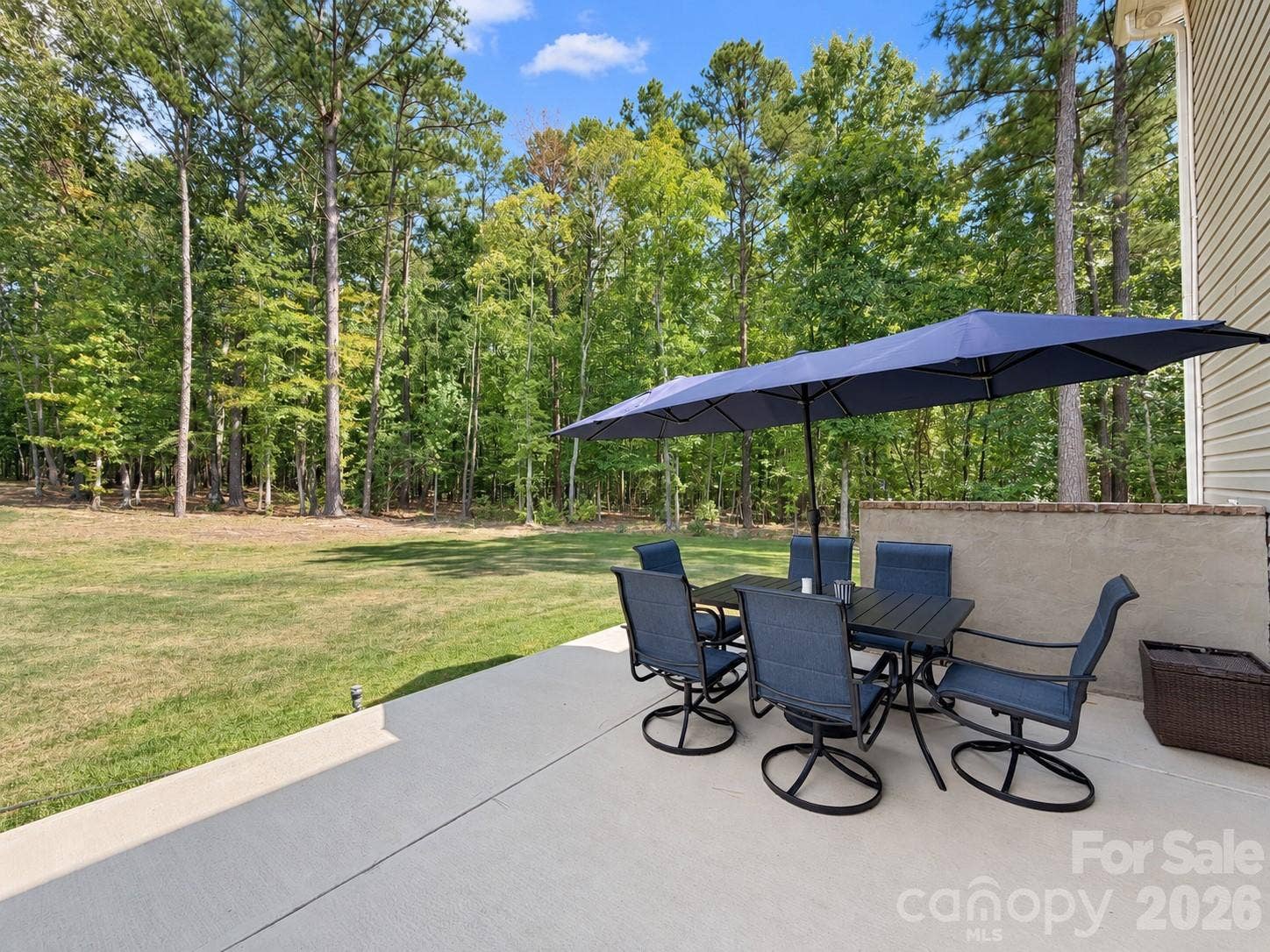 9201 Providence Road S, Waxhaw, NC 28173 Expanded and stained patio