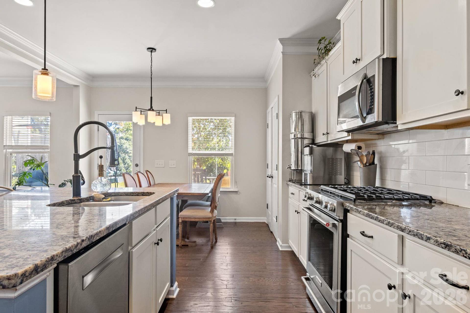 Upgraded KitchenAid gas range and new Bosch dishwasher