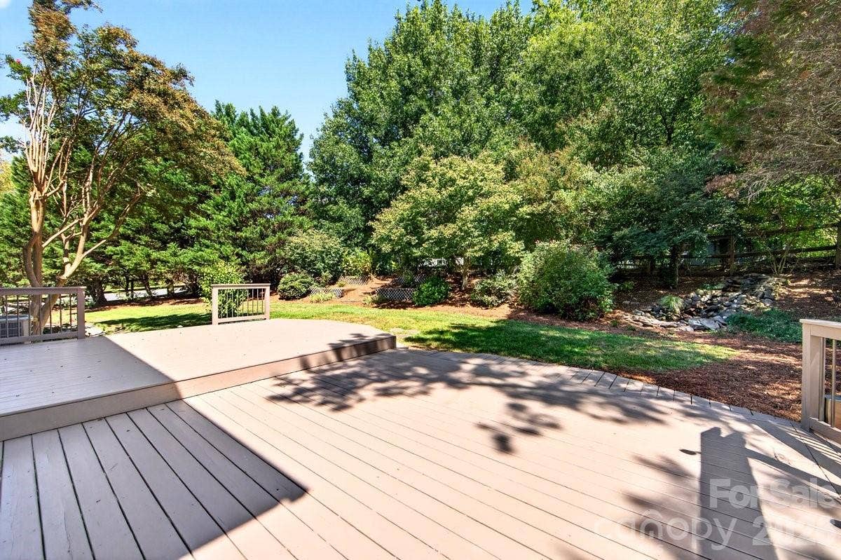 2901 Firewood Drive, Matthews, NC 28105 Grand deck for great entertaining space outdoors!