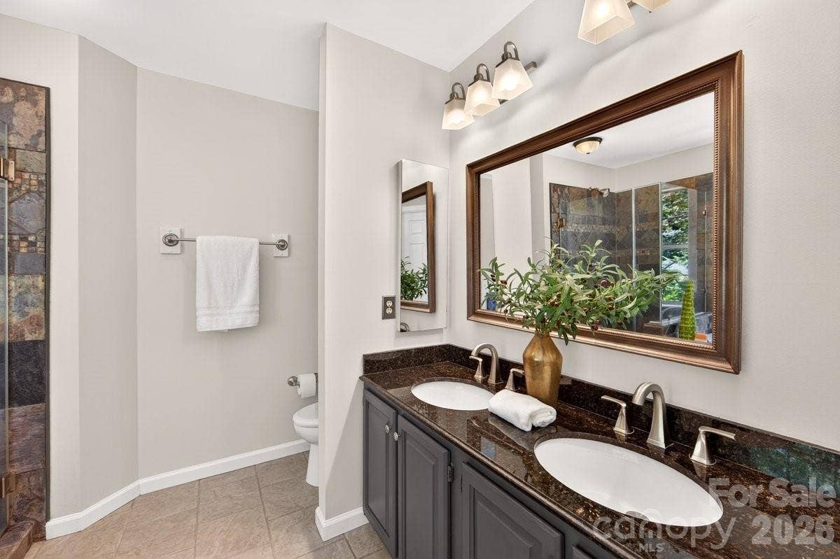 2901 Firewood Drive, Matthews, NC 28105 Dual vanities.