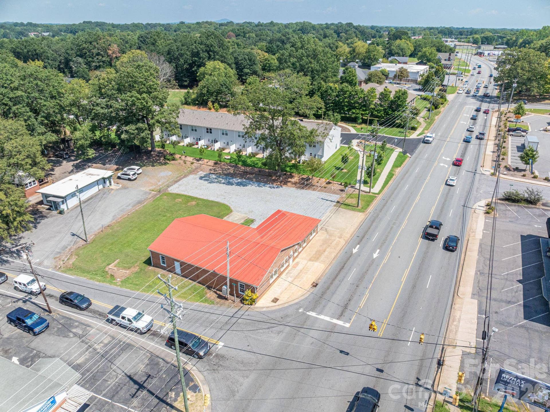 Aerial View East