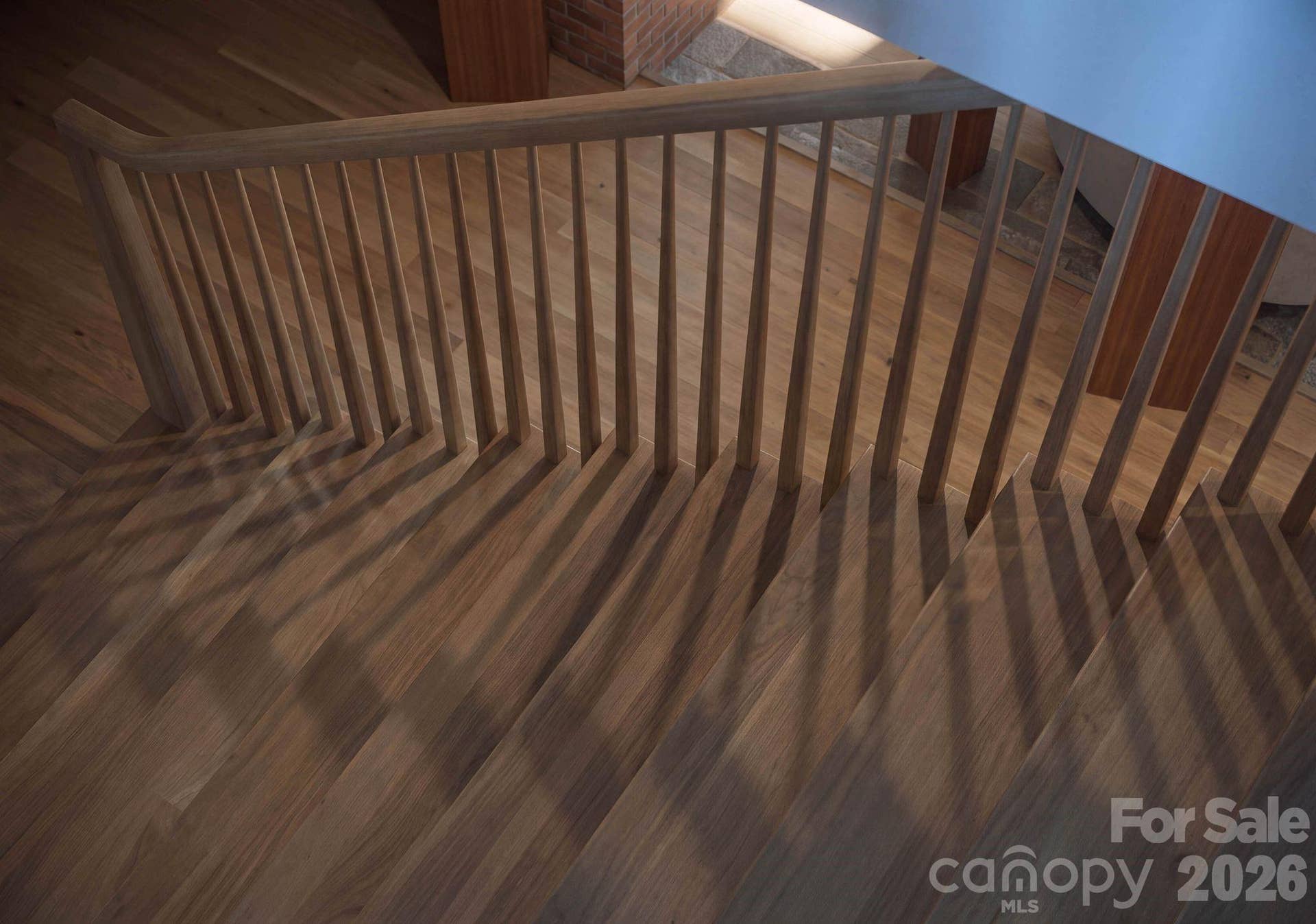 Wood Railings to 2nd Floor