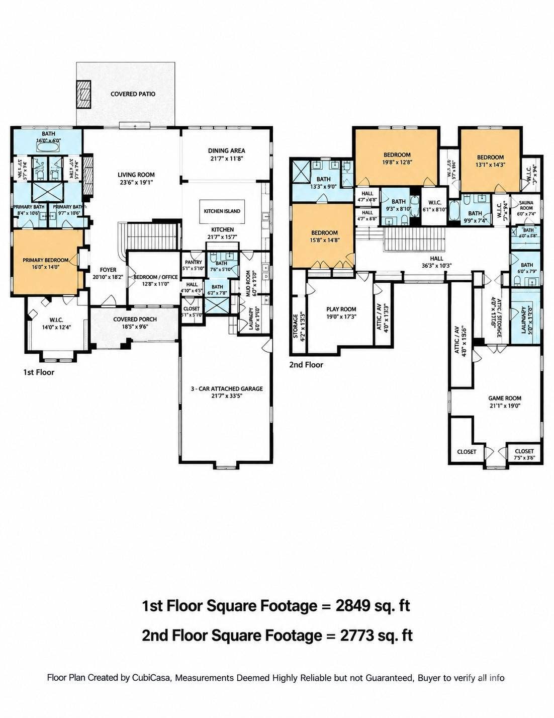 Both Floors - Floorplan