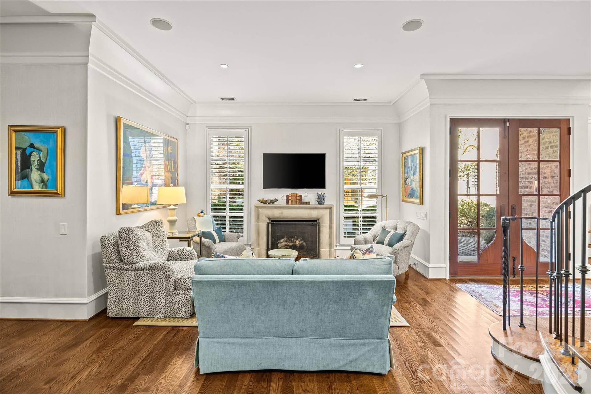122 Cottage Place, Charlotte, NC 28207 Living Room