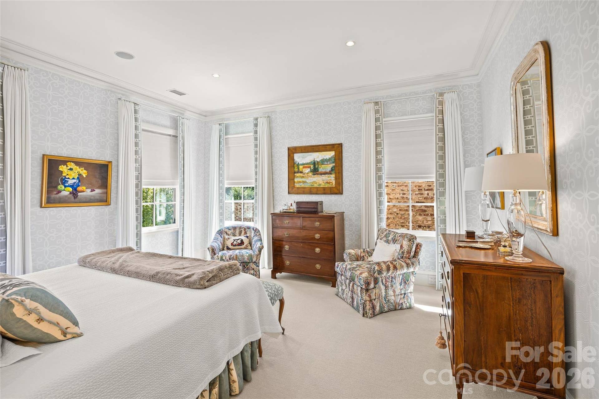 122 Cottage Place, Charlotte, NC 28207 Primary Suite