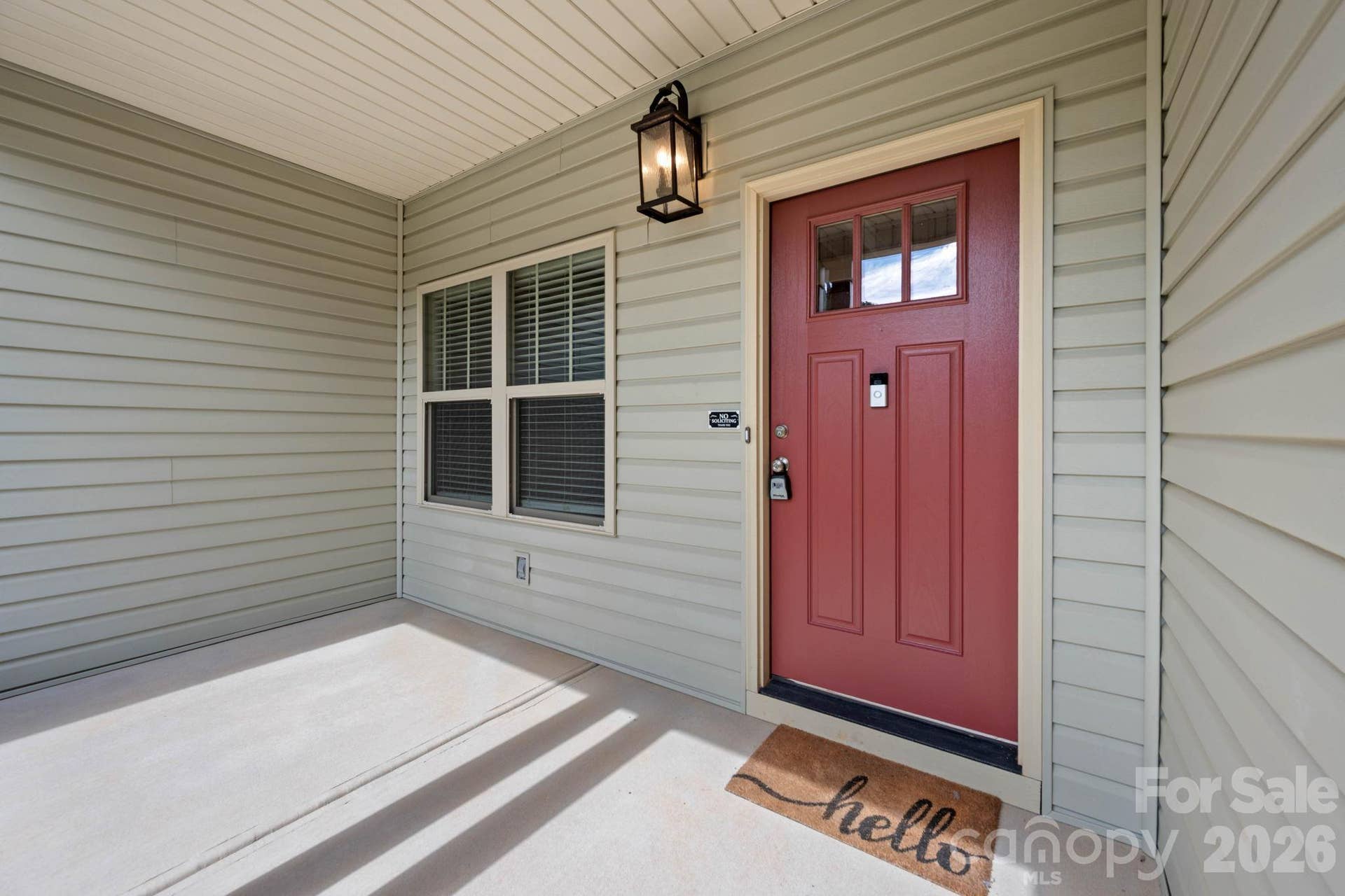 607 Zelkova Street, York, SC 29745 Freshly painted front door