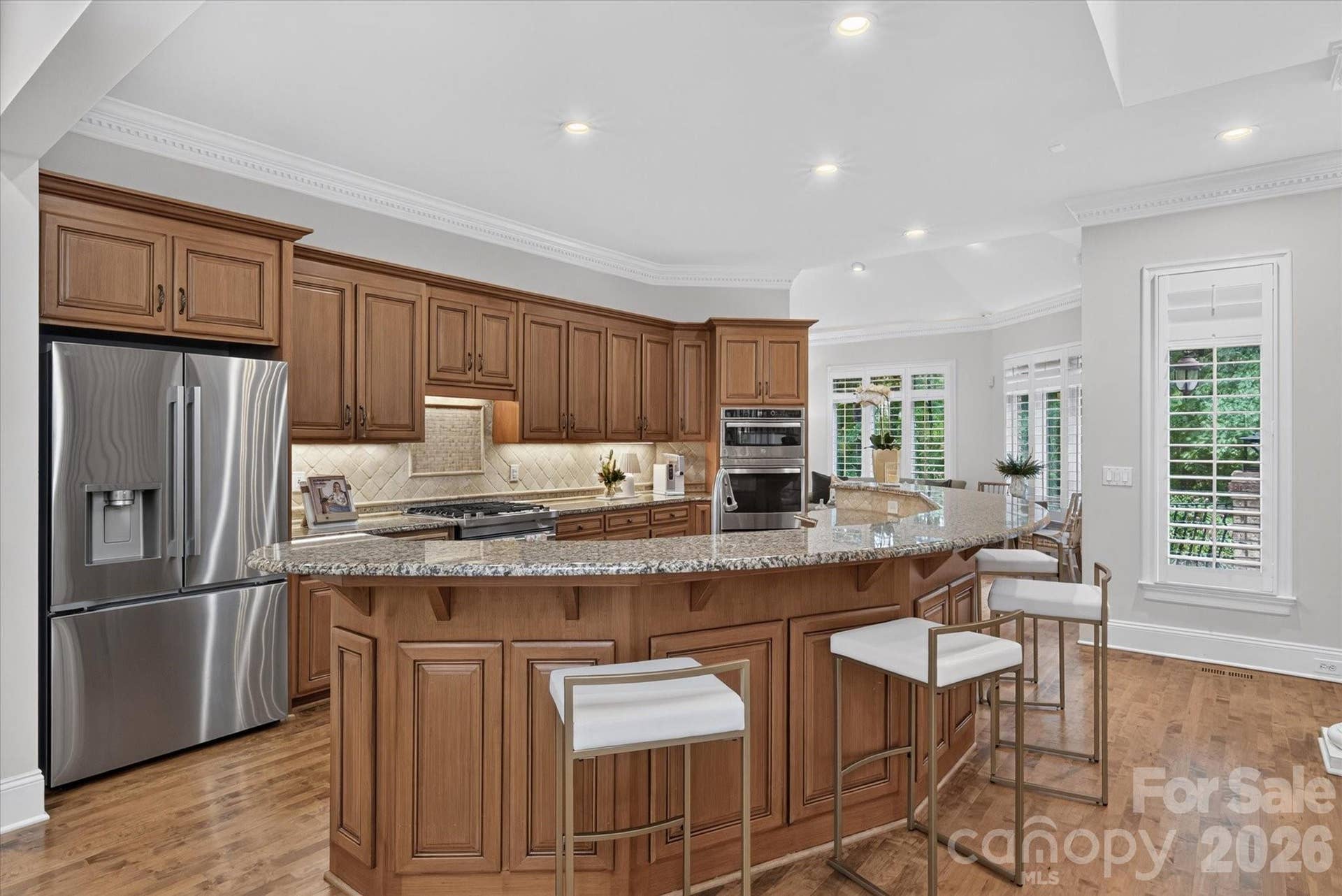 1005 Firethorne Club Drive, Marvin, NC 28173 Gourmet kitchen with plenty of seating