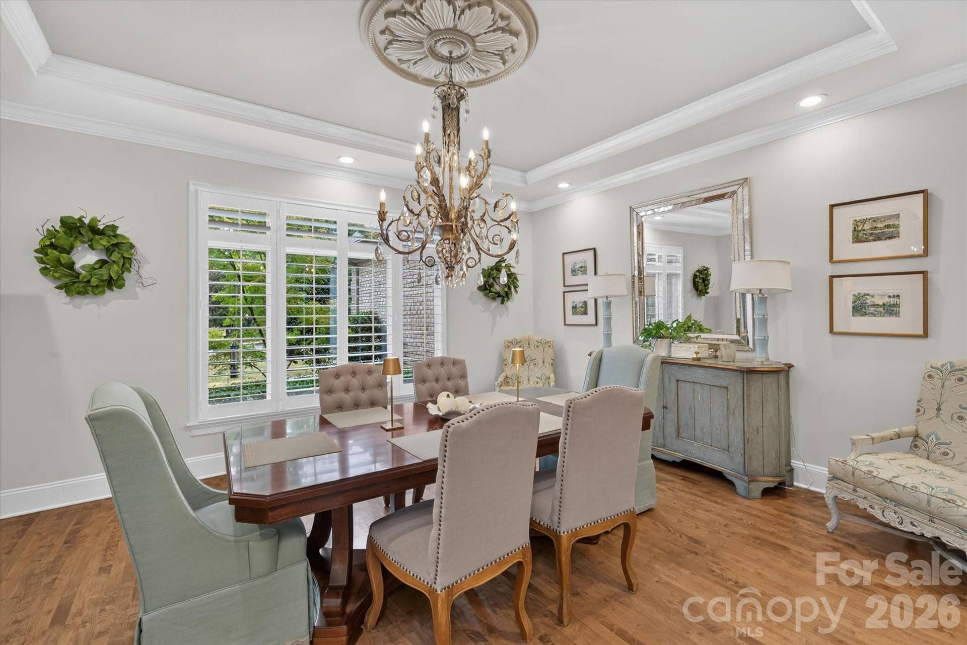1005 Firethorne Club Drive, Marvin, NC 28173 Dining room
