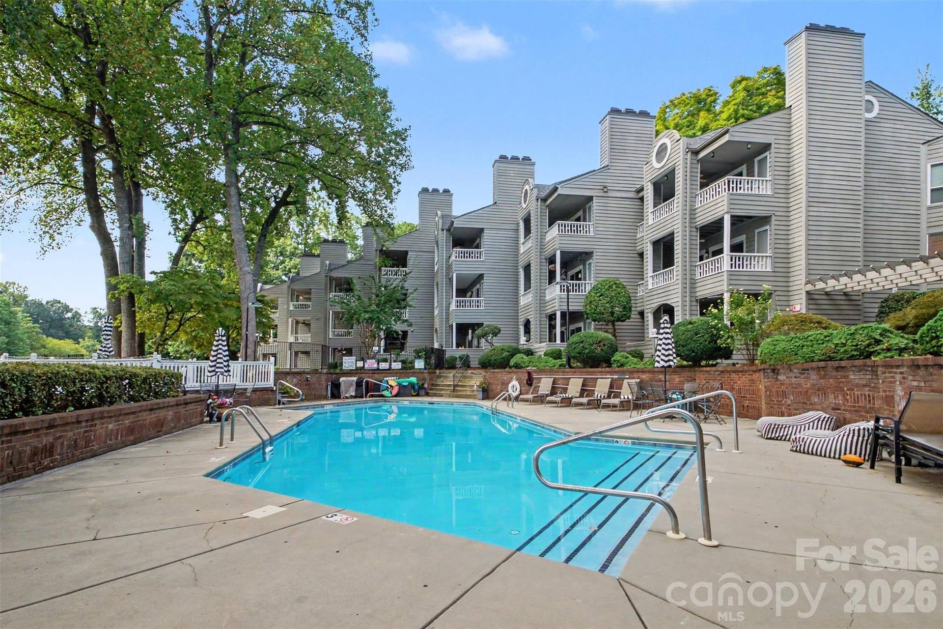 Waterfront pool