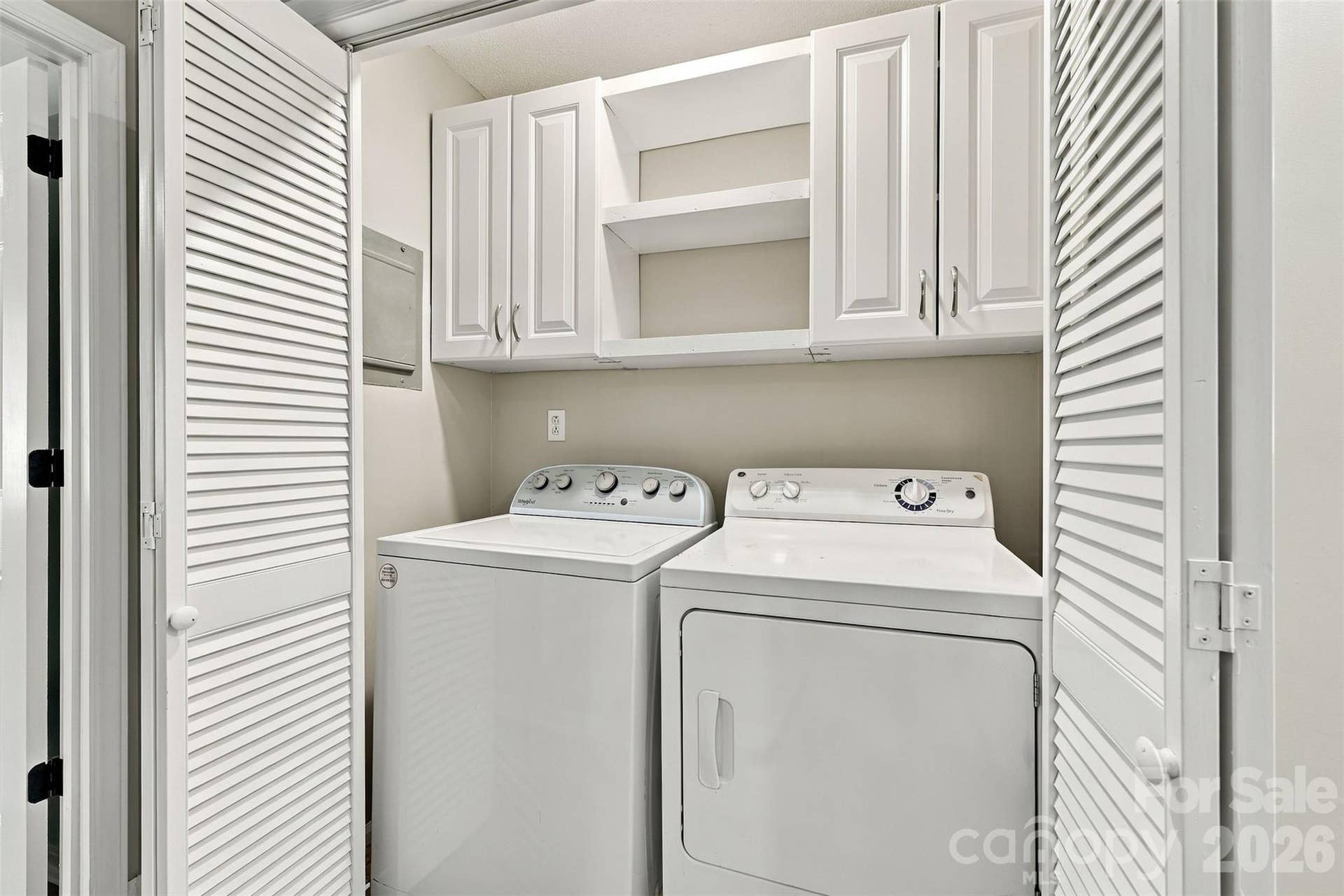Laundry closet