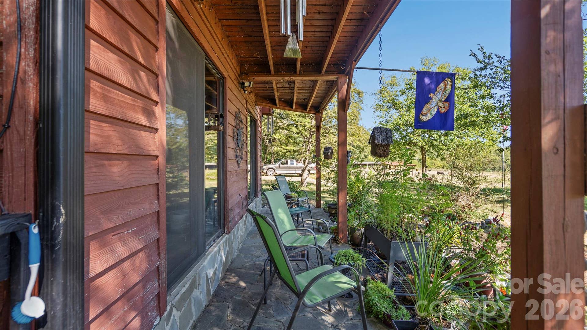 Side porch