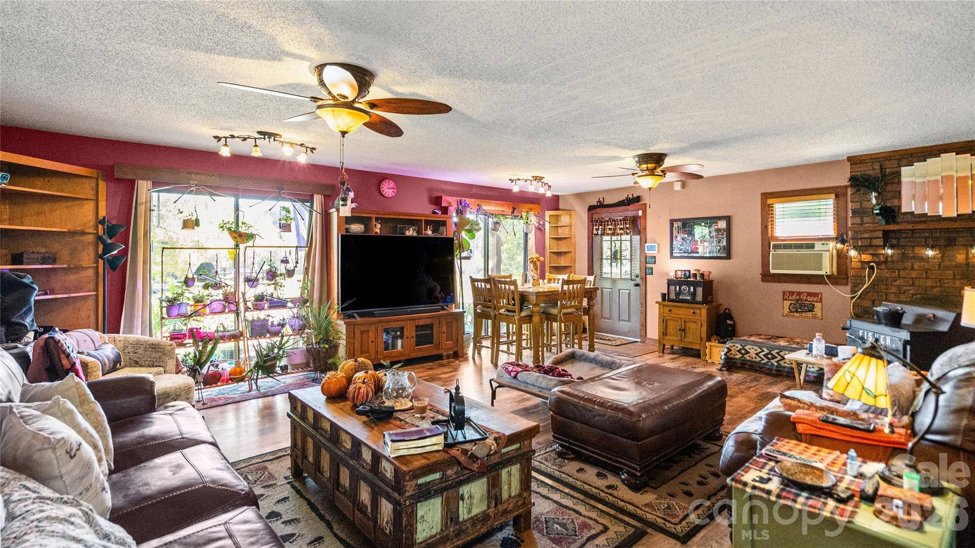 Lots of natural light