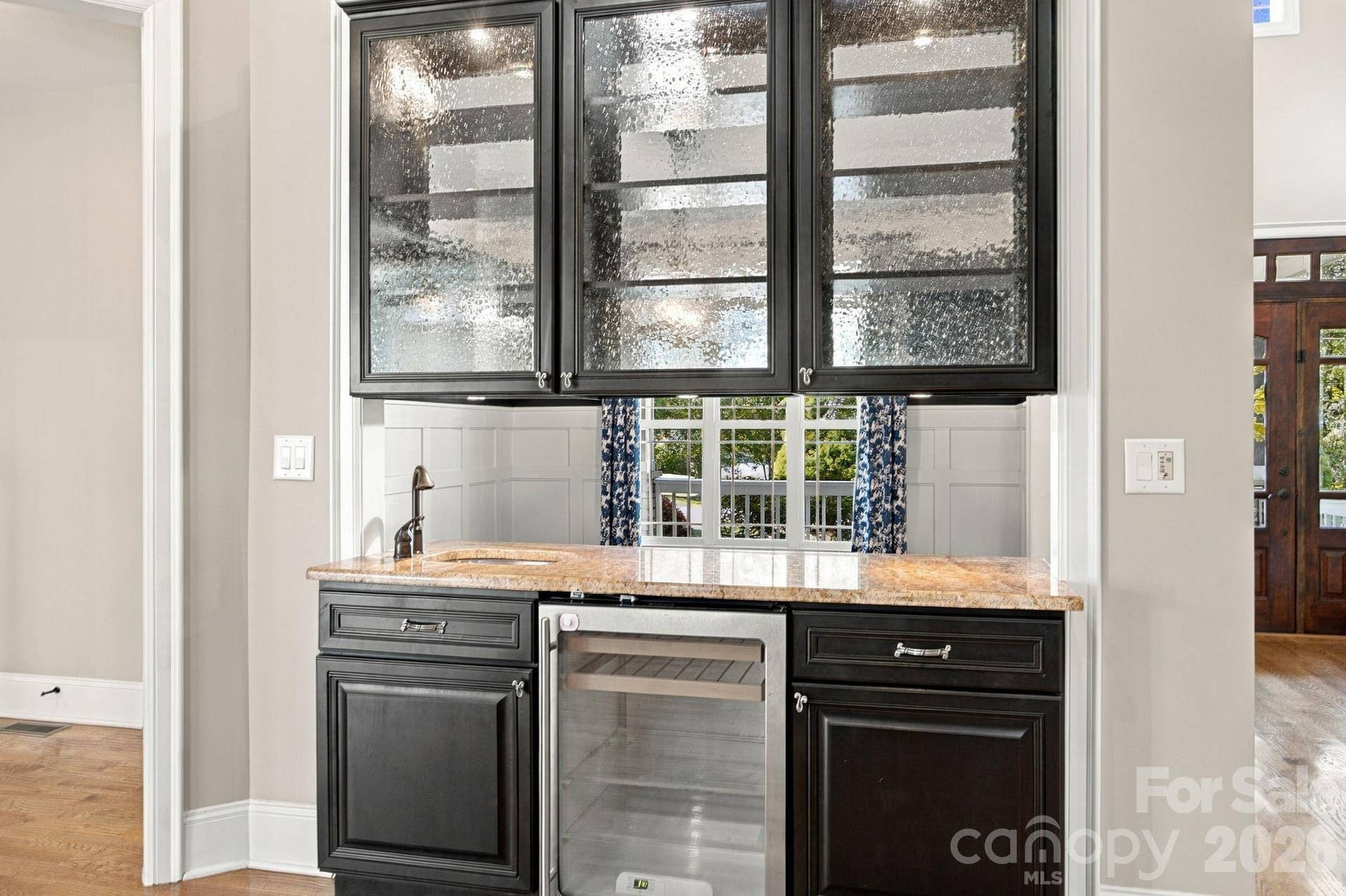 7481 Brotherton Road, Denver, NC 28037 Wet Bar with Beverage Fridge