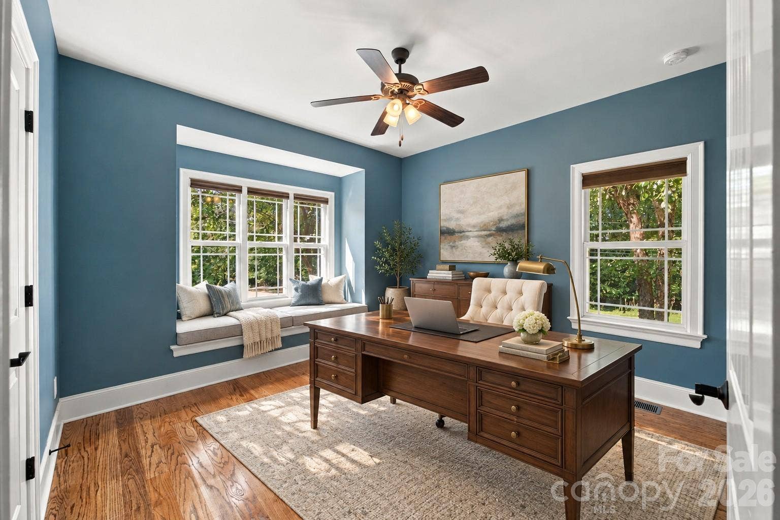 7481 Brotherton Road, Denver, NC 28037 Virtually Staged as home office