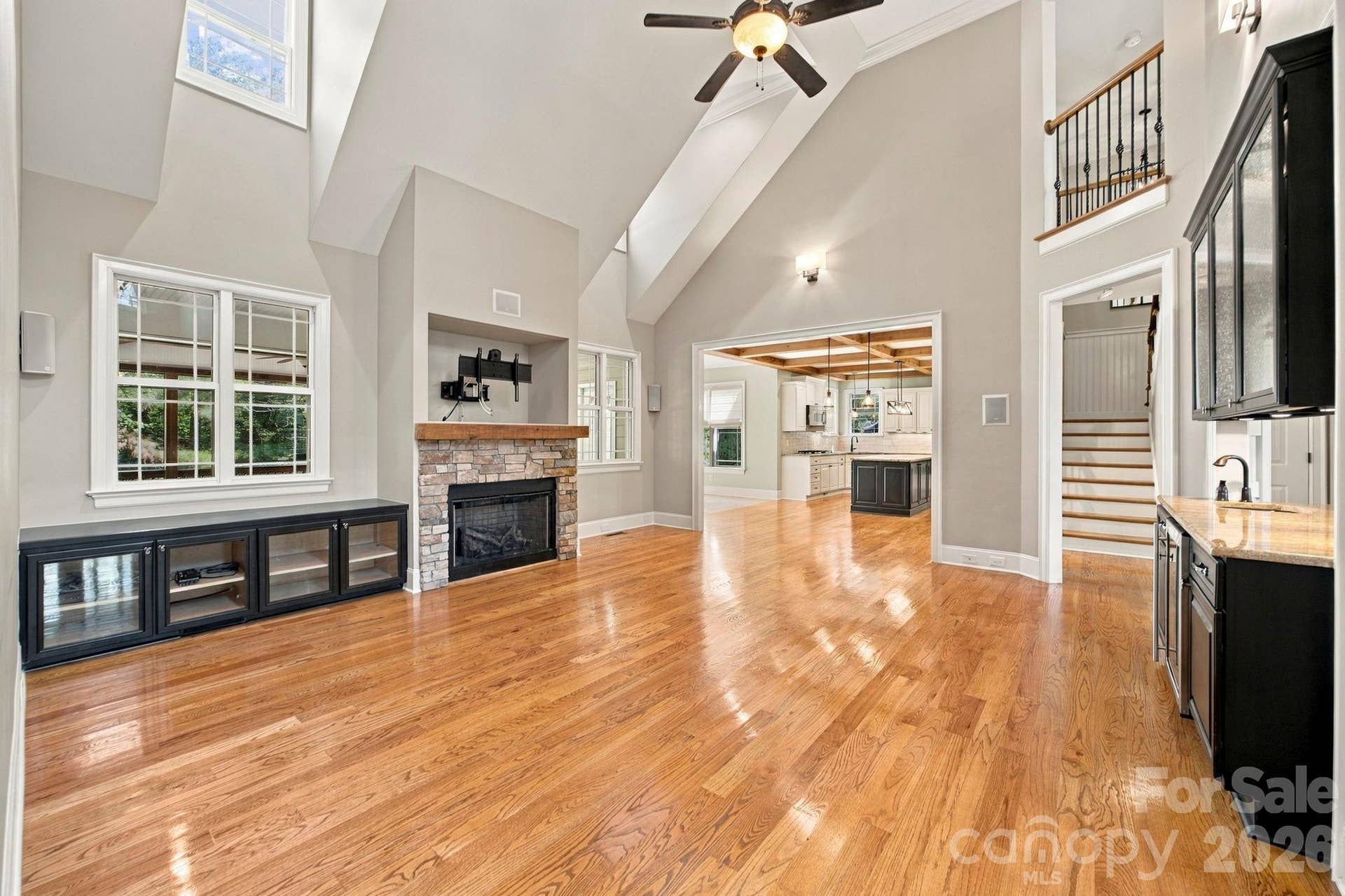 7481 Brotherton Road, Denver, NC 28037 2 Story Greatroom with wet bar