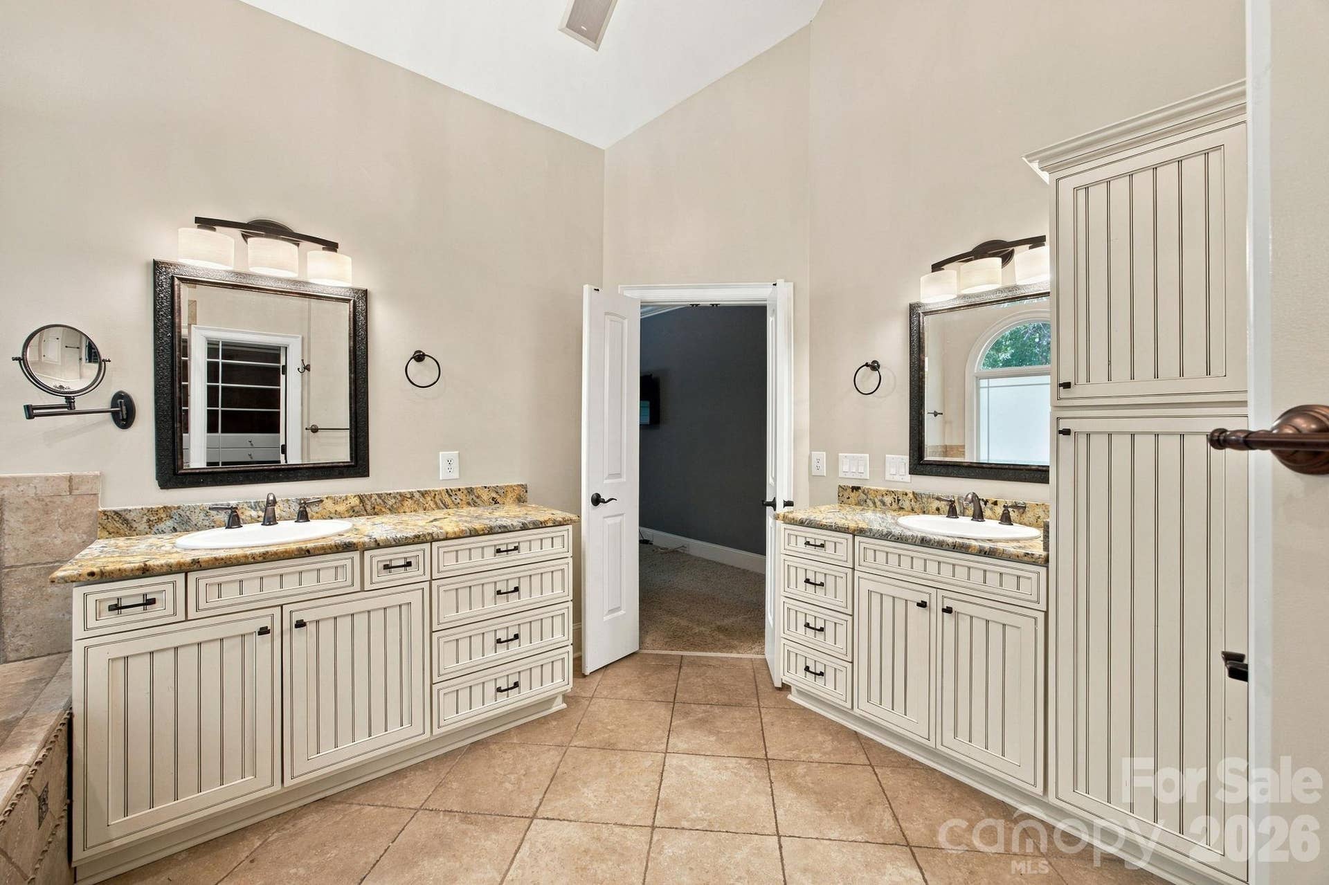 7481 Brotherton Road, Denver, NC 28037 Custom cabinets and grantite counters in primary bath