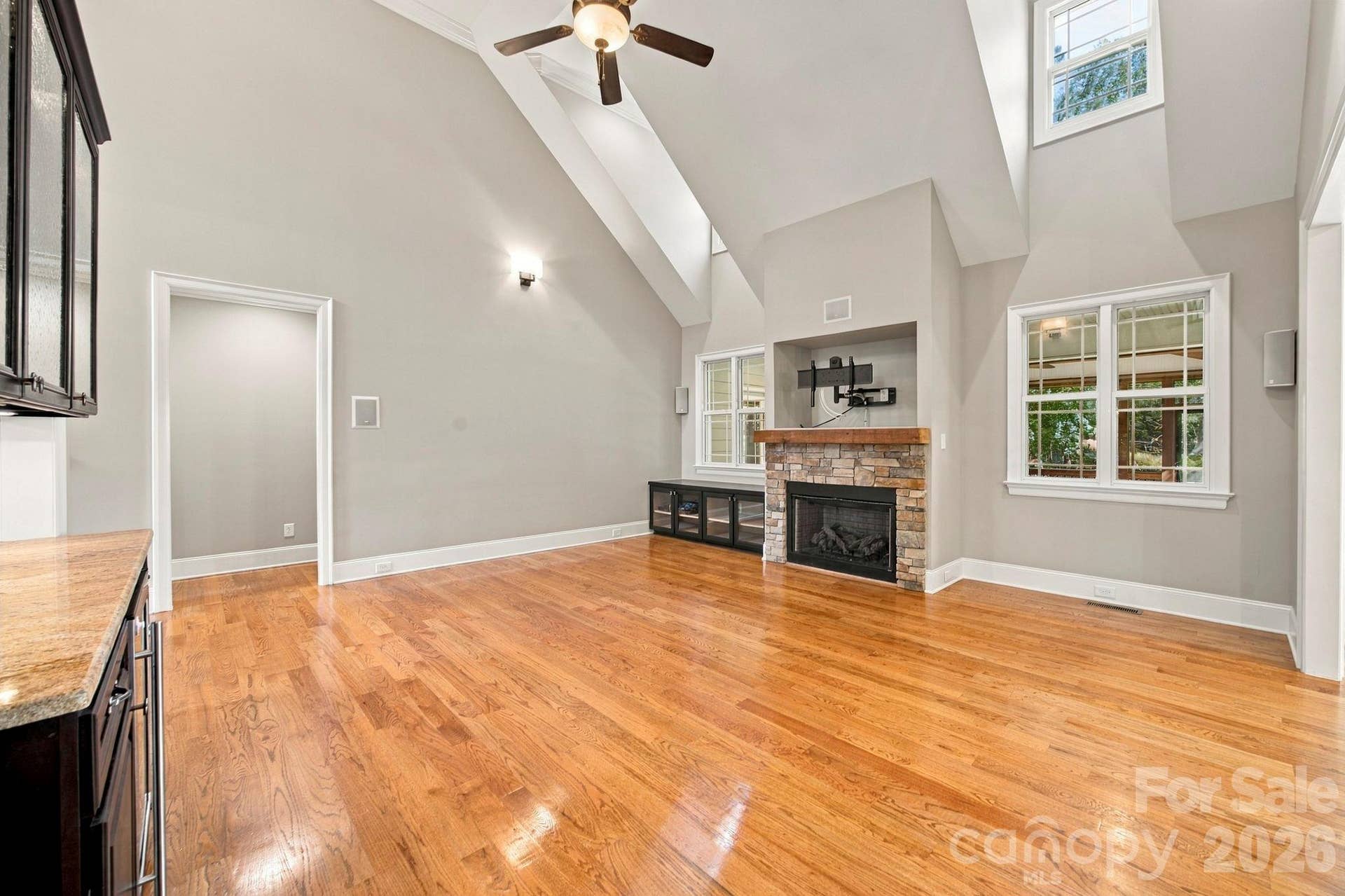 7481 Brotherton Road, Denver, NC 28037 Greatroom with gas fireplace