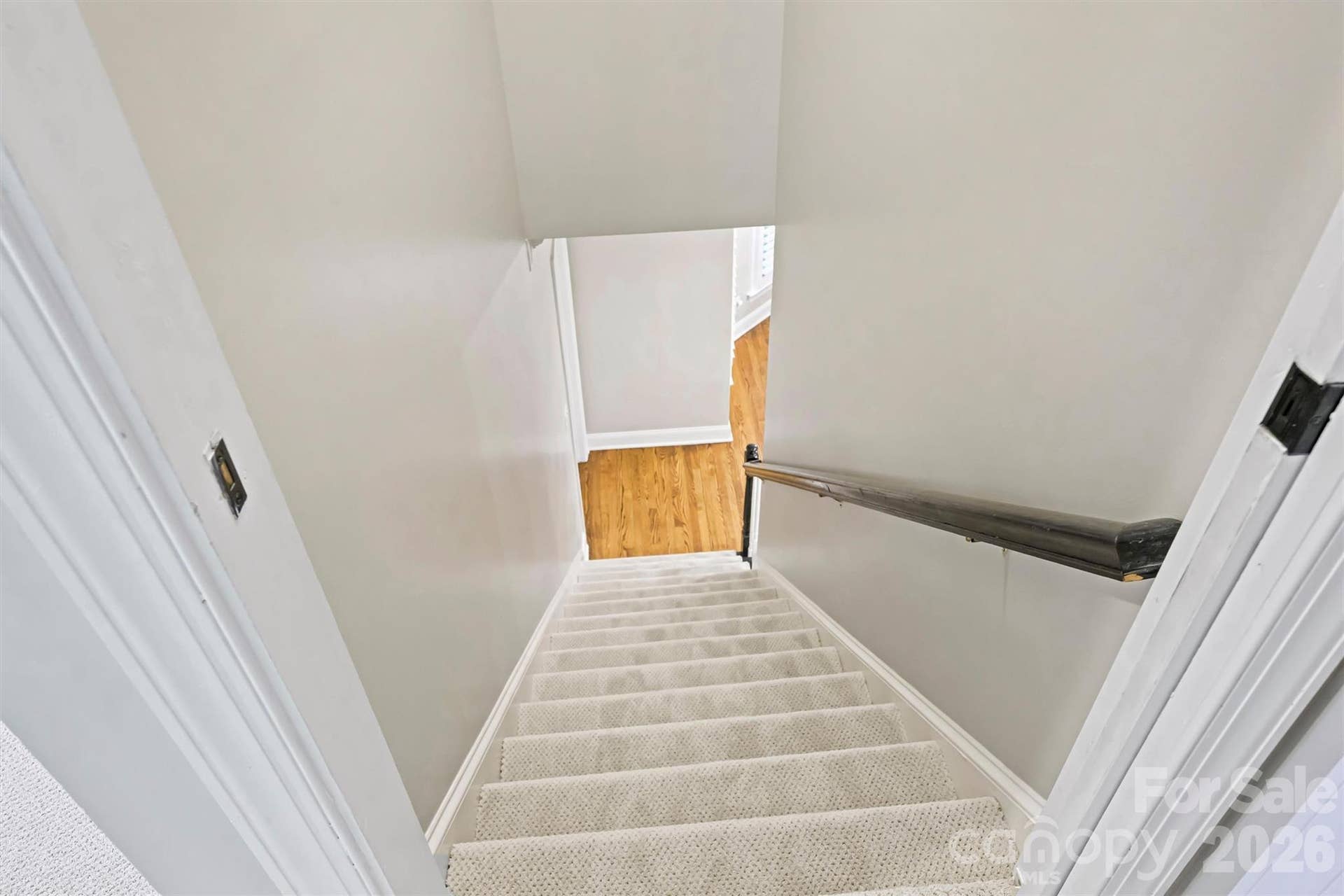 12727 Duncourtney Lane, Charlotte, NC 28277 Back staircase