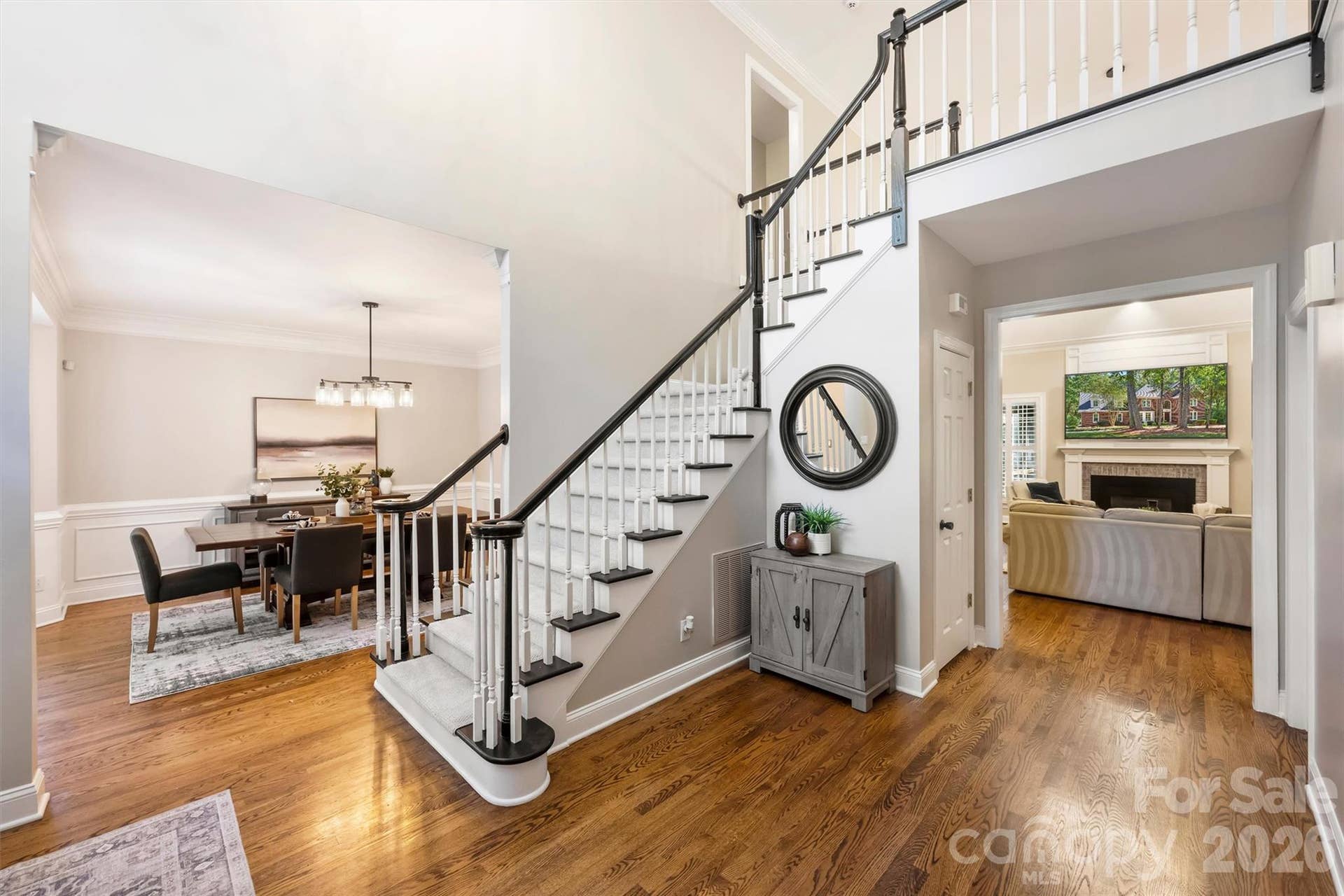 12727 Duncourtney Lane, Charlotte, NC 28277 Hardwoods throughout main