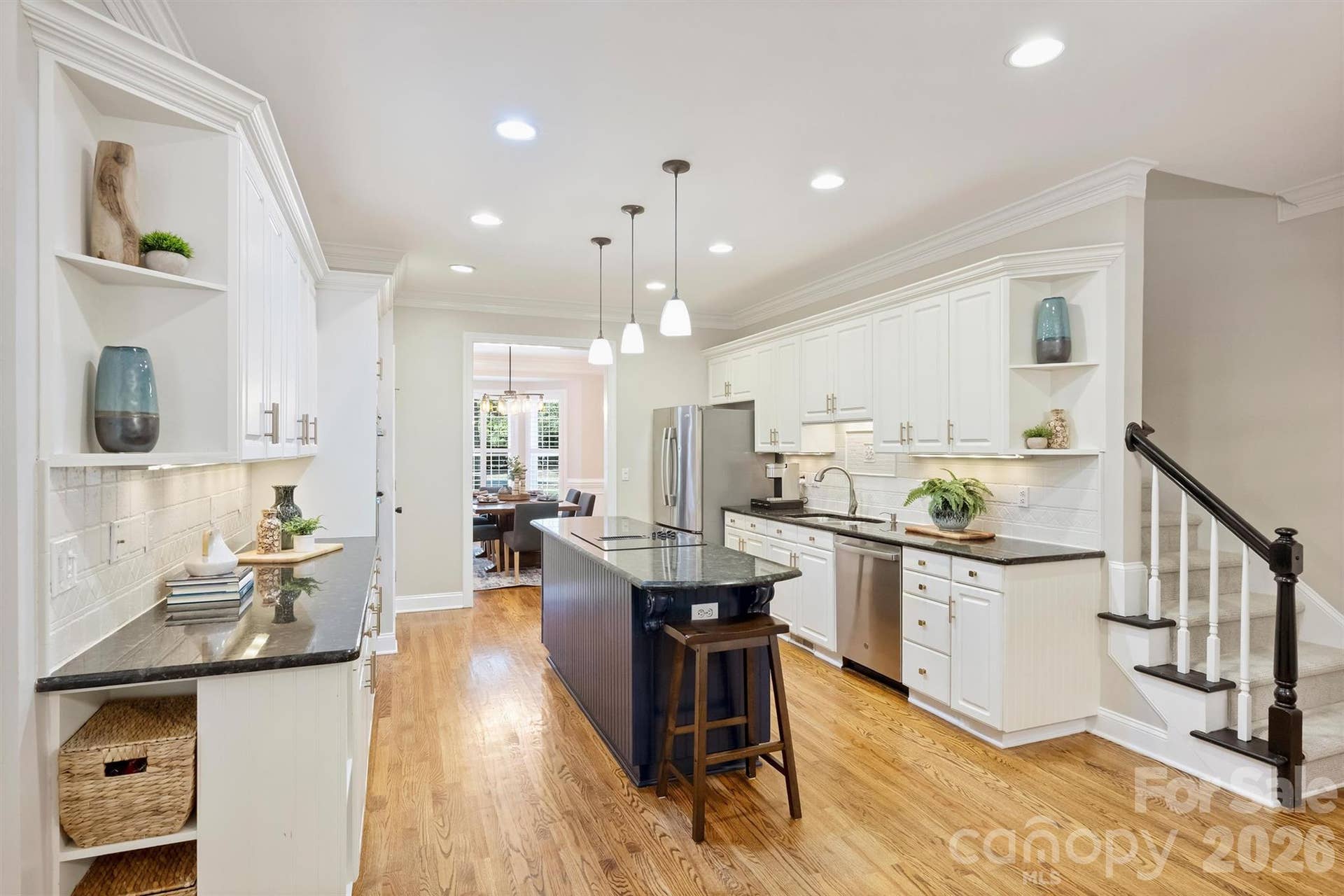 12727 Duncourtney Lane, Charlotte, NC 28277 Gourmet kitchen with island