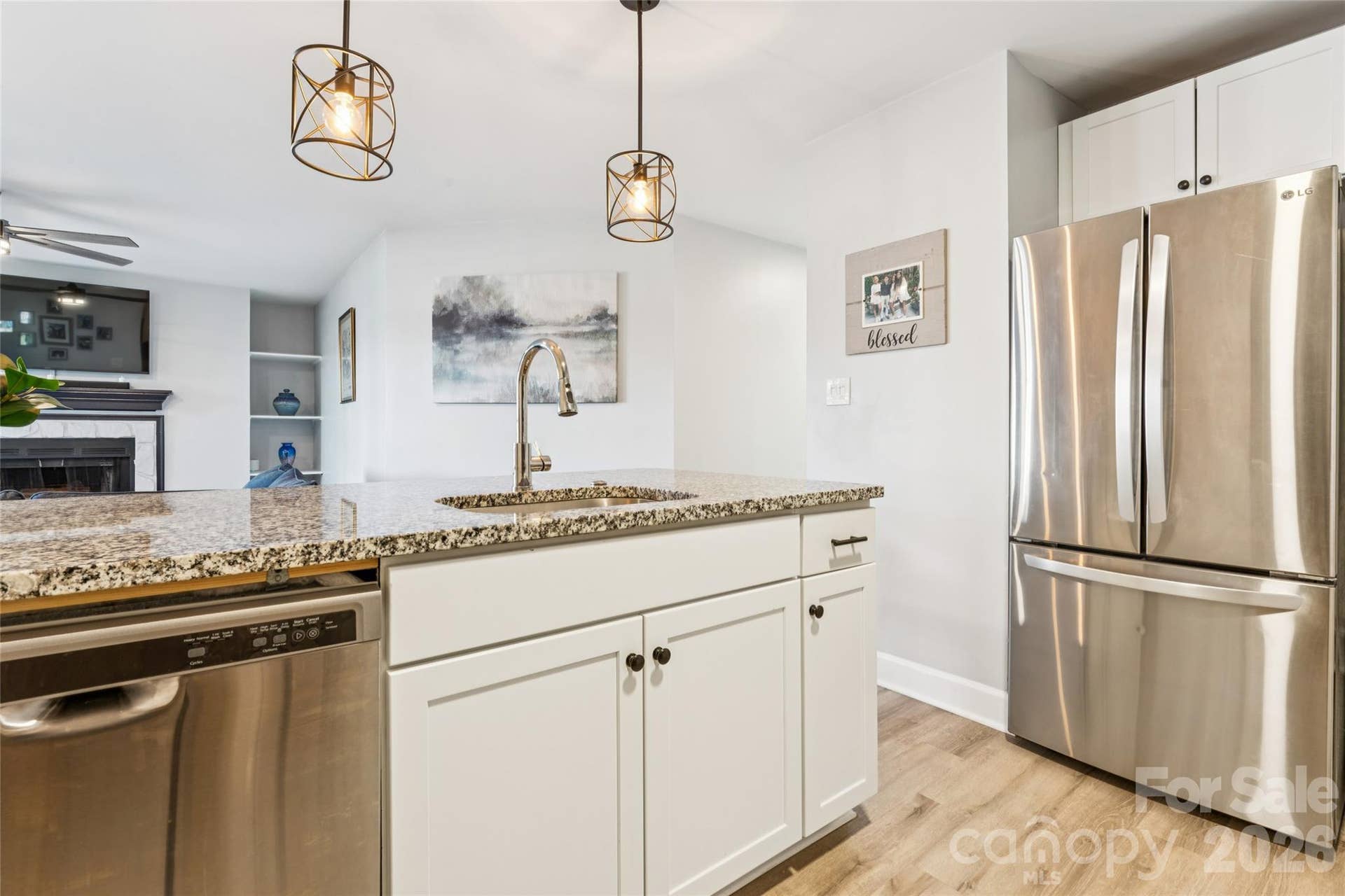 Kitchen with modern appliances