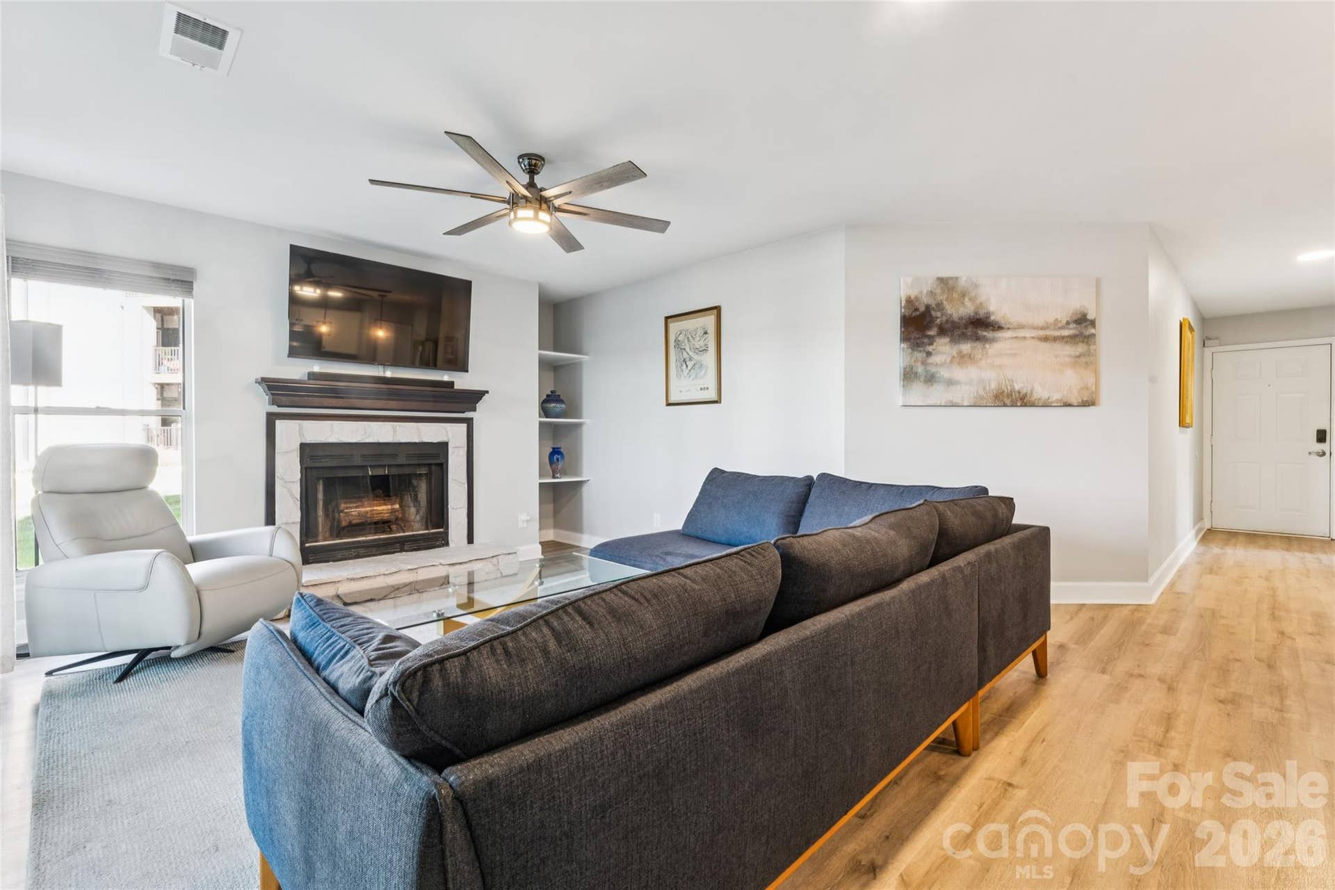 Light filled living room