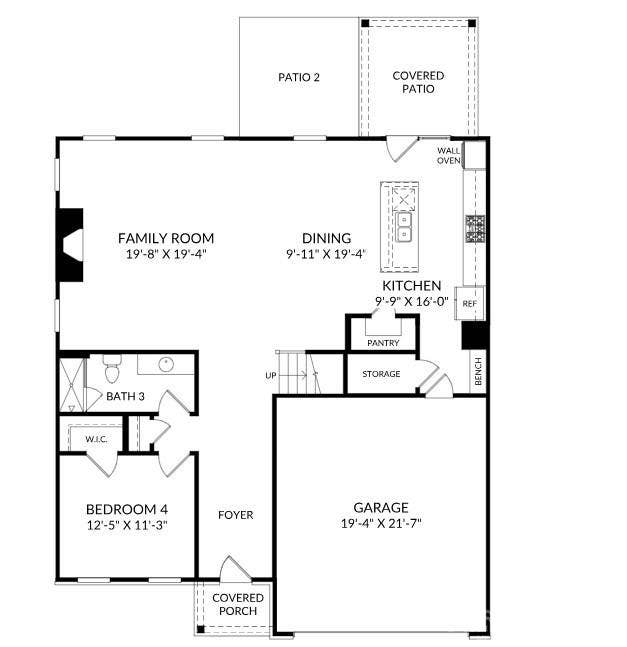 1419 Mossy Glade Road, Indian Trail, NC 28079 Main Level