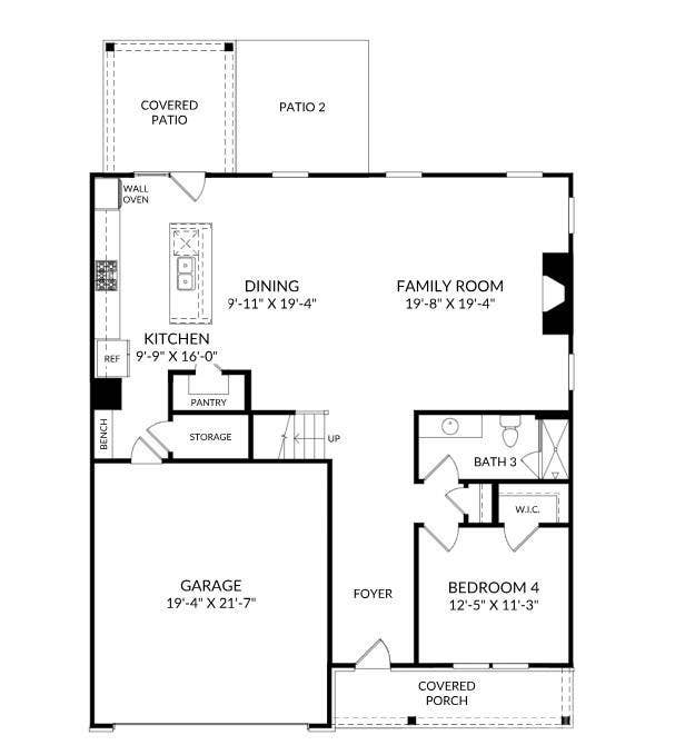 1410 Mossy Glade Road, Indian Trail, NC 28079 Main Level