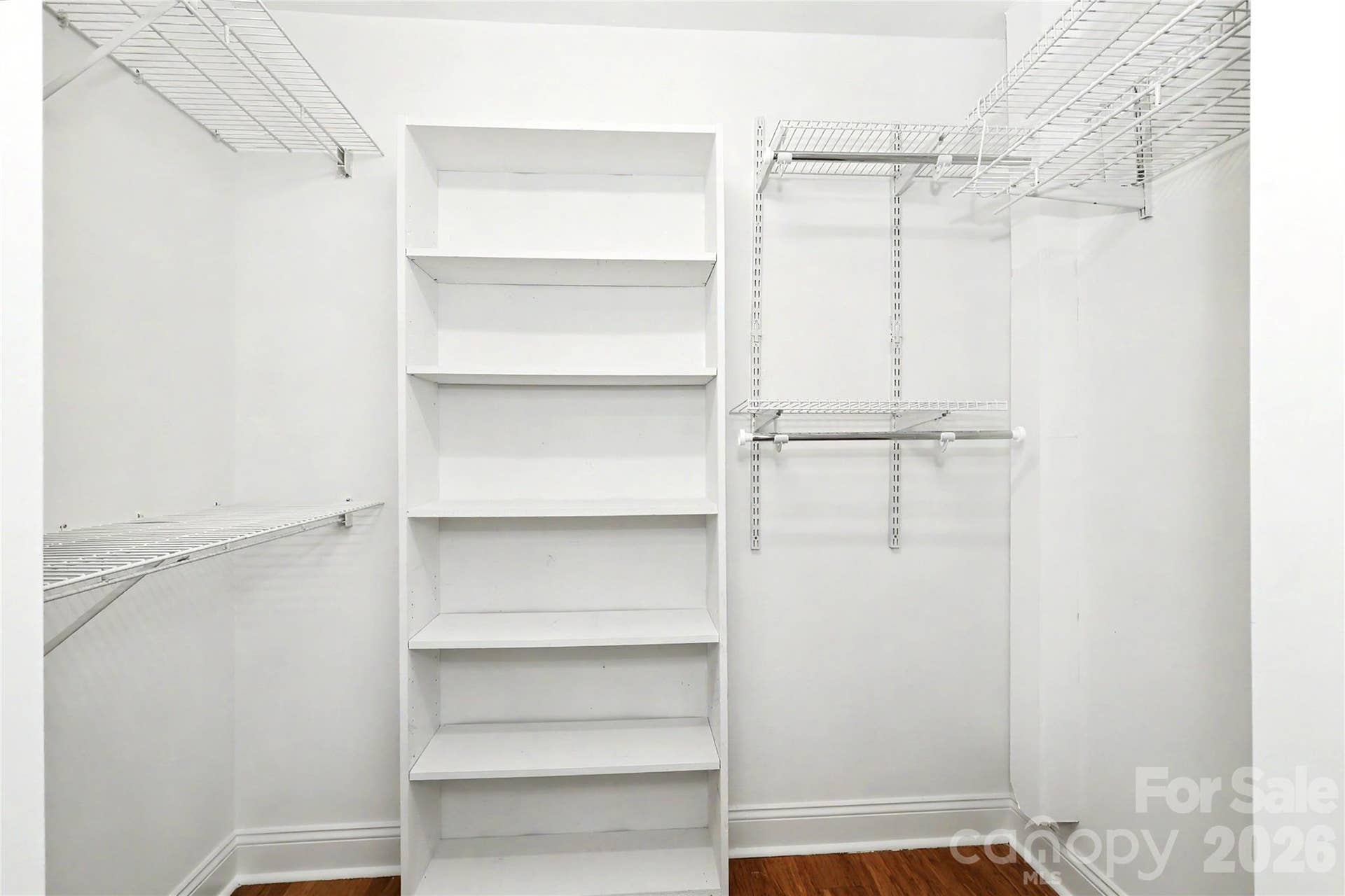 Primary closet