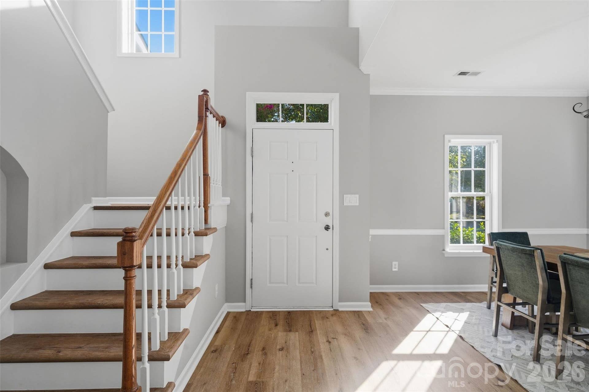 11709 Borchetta Drive, Charlotte, NC 28277 Two-story foyer filled with abundant natural light