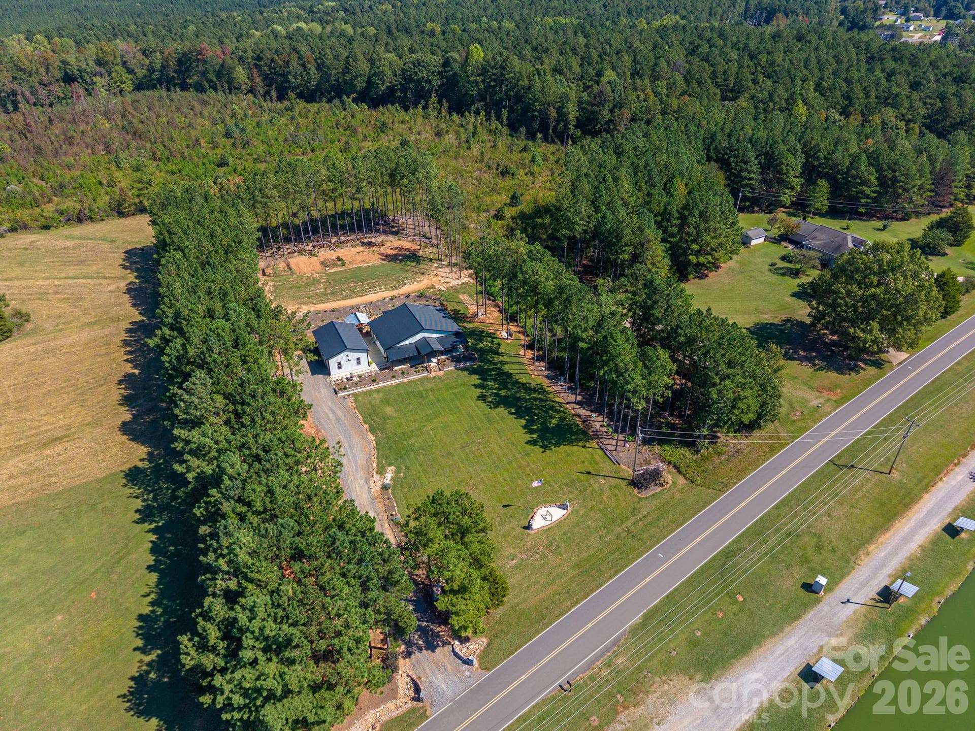 136 Sellers Road, Kings Mountain, NC 28086 Drone View
