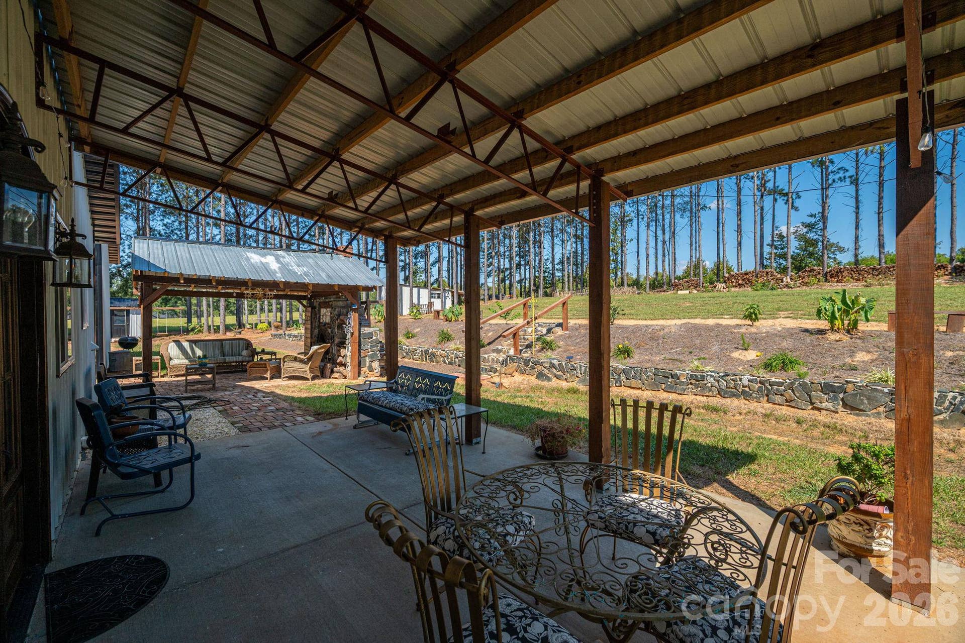 136 Sellers Road, Kings Mountain, NC 28086 Back Porch