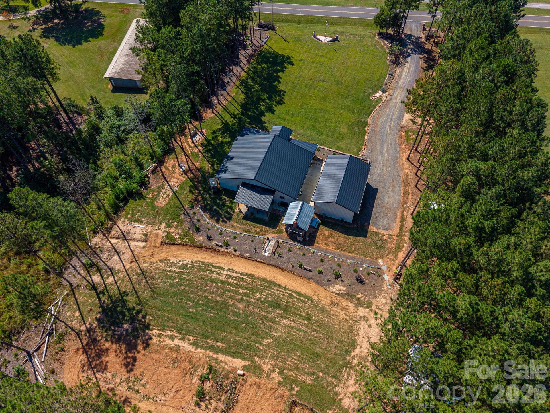 136 Sellers Road, Kings Mountain, NC 28086 Drone View
