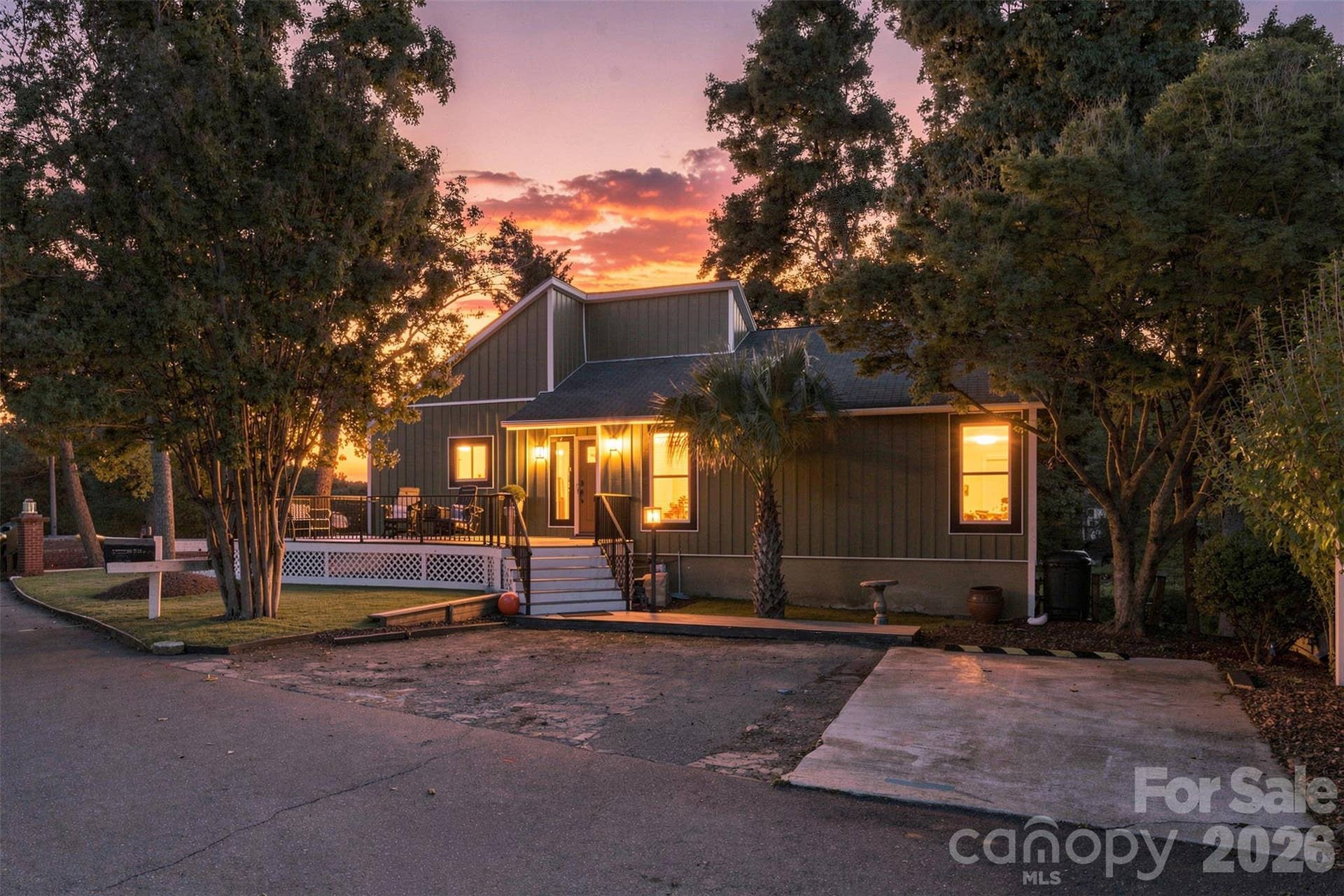 Two to three car driveway parking