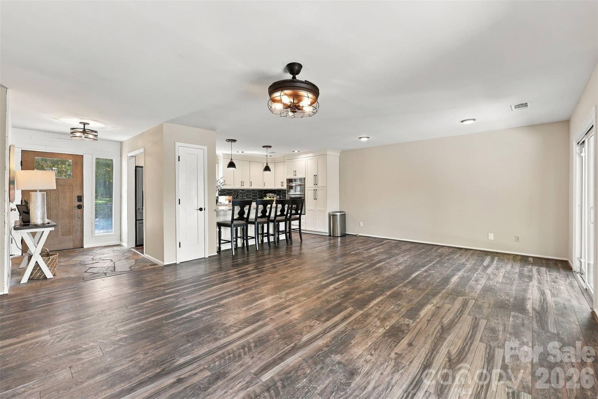 Family Room without staging