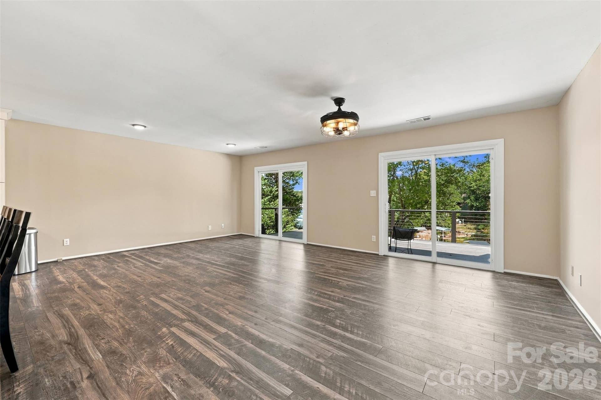 Family Room without staging