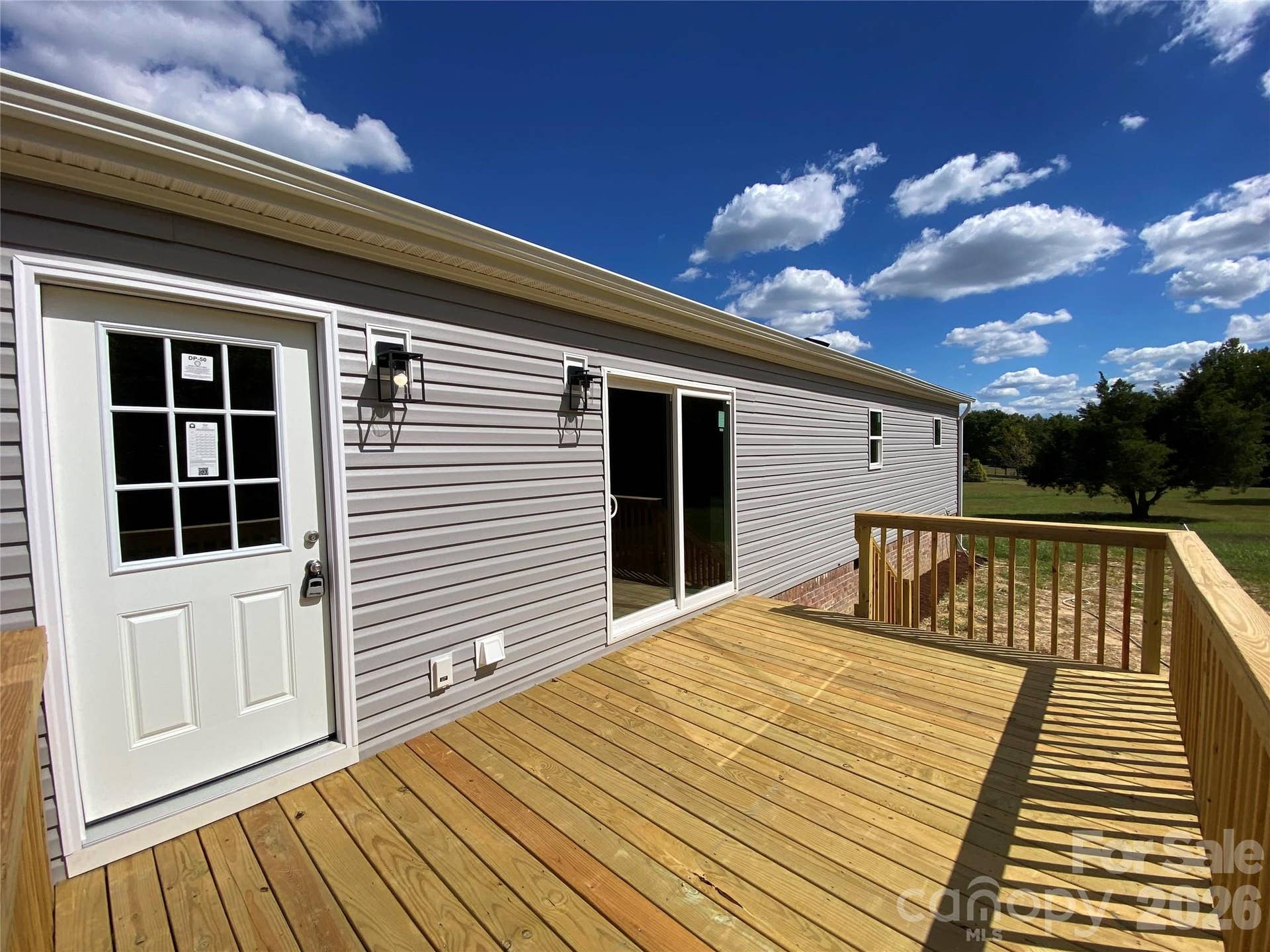 5726 Landon Place, Heath Springs, SC 29058 Rear deck w/ stairs