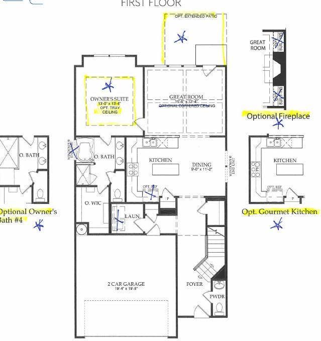 203 Heathbrook Lane, Waxhaw, NC 28173 First floor