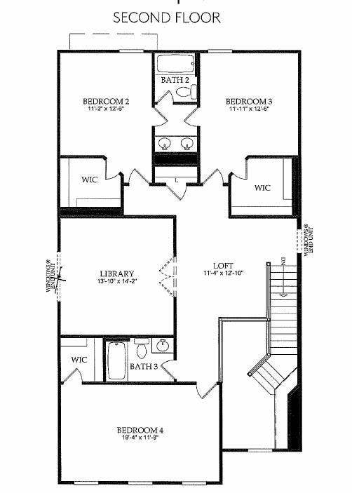 203 Heathbrook Lane, Waxhaw, NC 28173 Second floor
