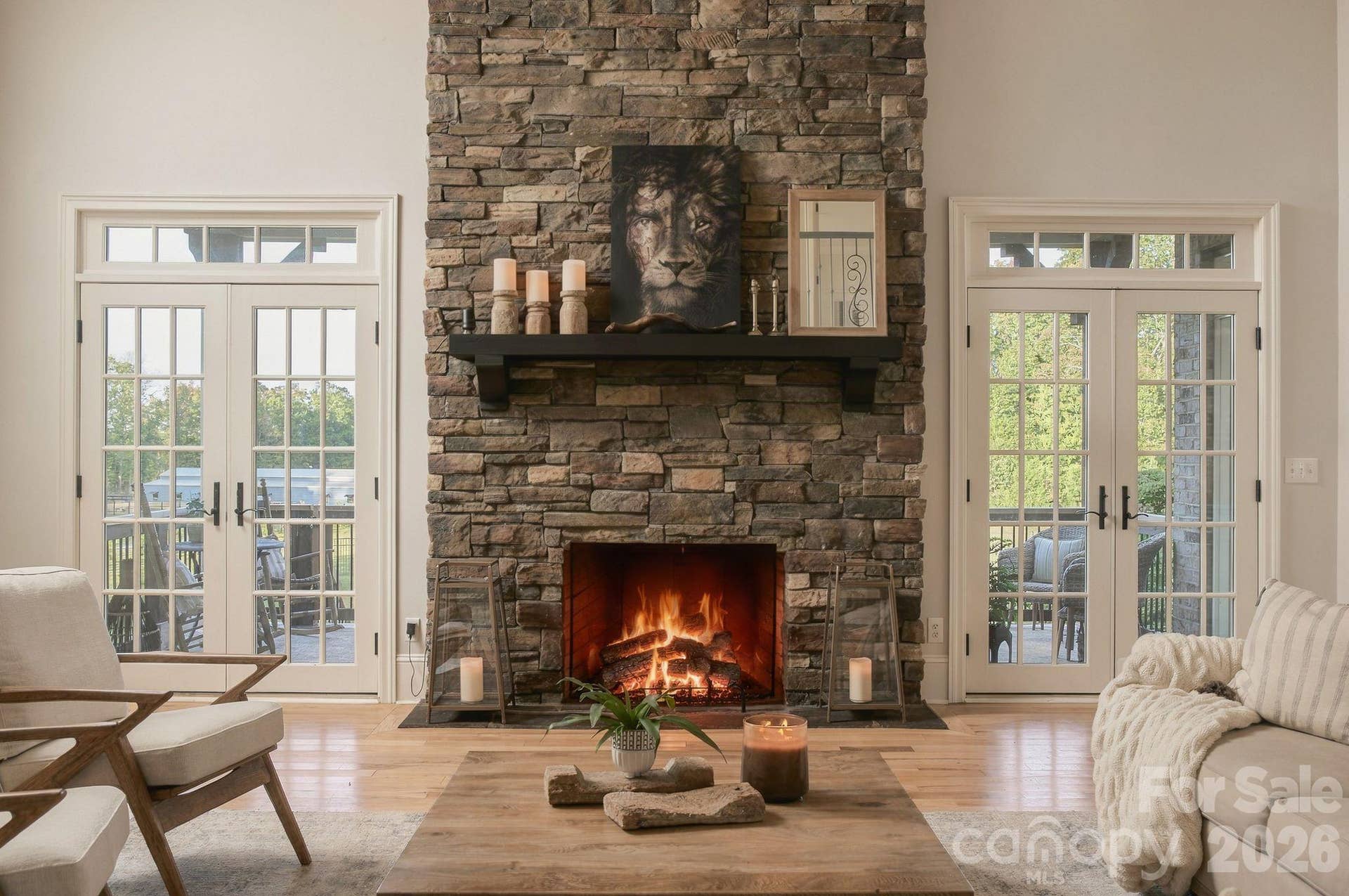 Warm and inviting space to gather