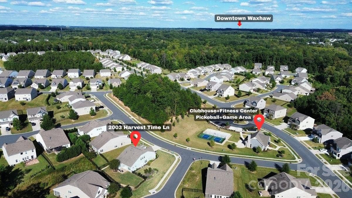2003 Harvest Time Lane, Waxhaw, NC 28173 Steps away from amenities and minutes to Downtown Waxhaw