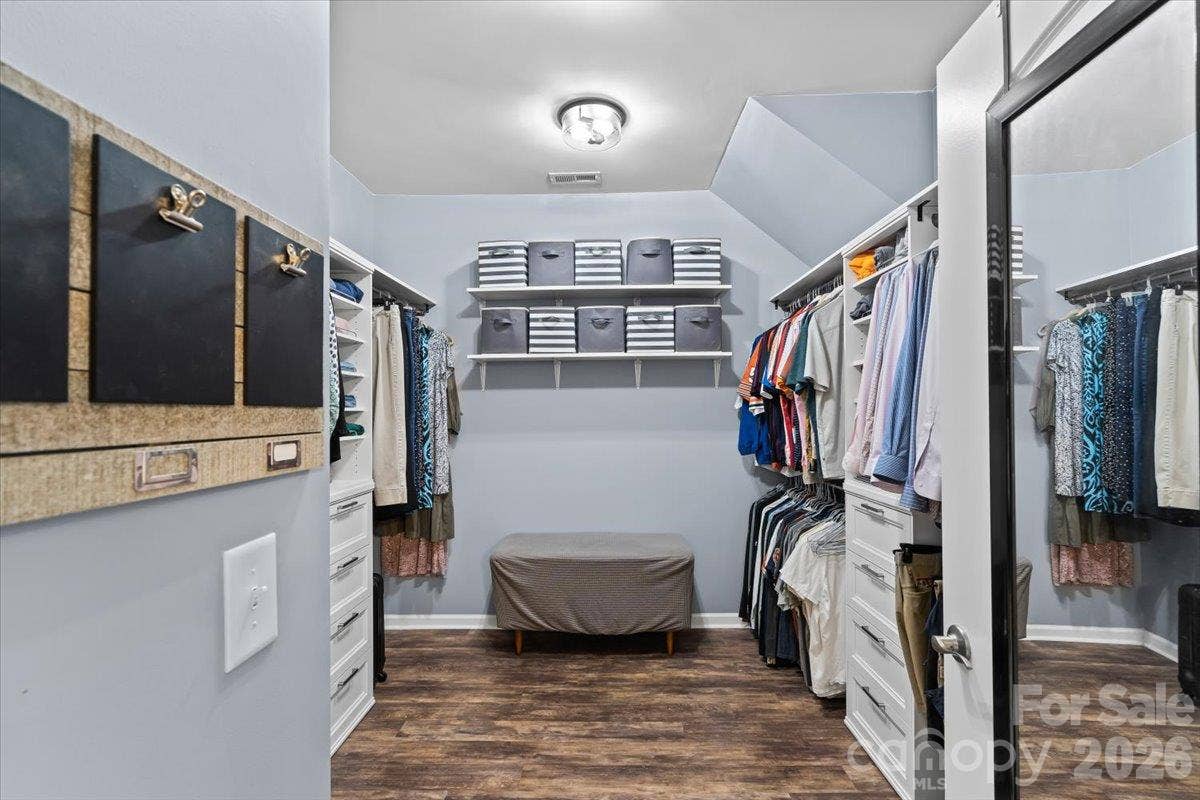 2003 Harvest Time Lane, Waxhaw, NC 28173 Primary Bedroom walk in Closet which appear bigger in person!