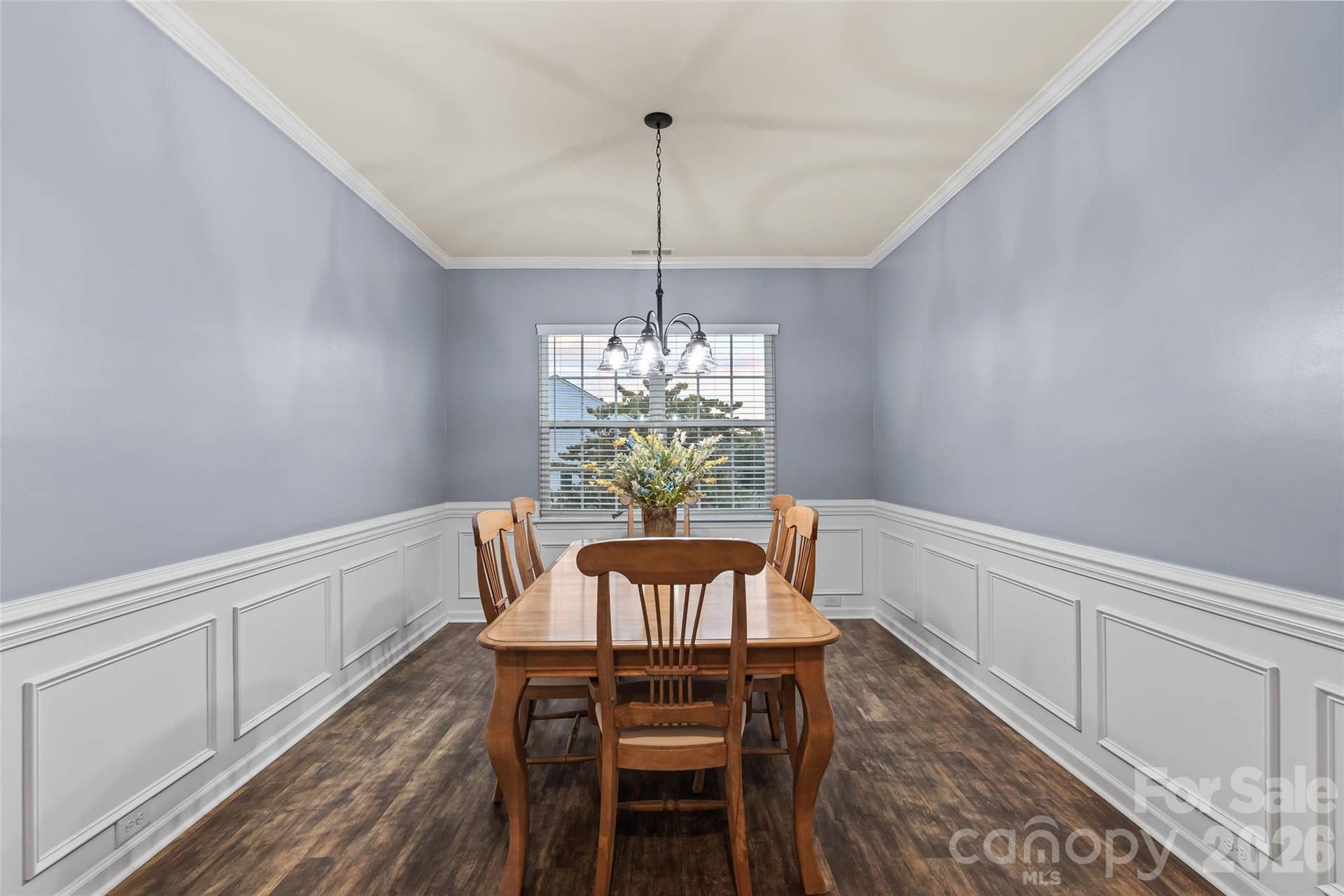 2003 Harvest Time Lane, Waxhaw, NC 28173 Formal Dining Room with wainscoting
