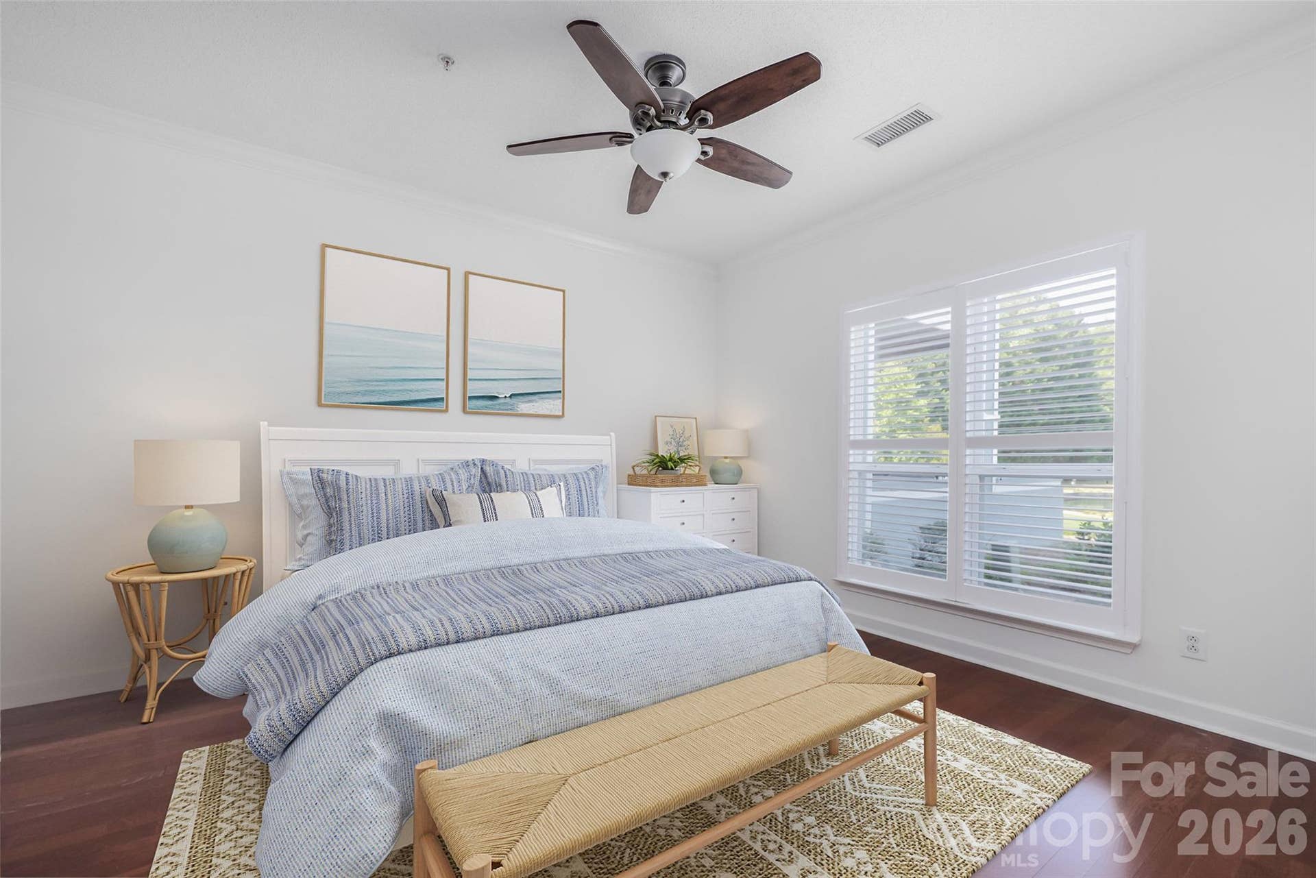 Owner's Suite - virtually staged