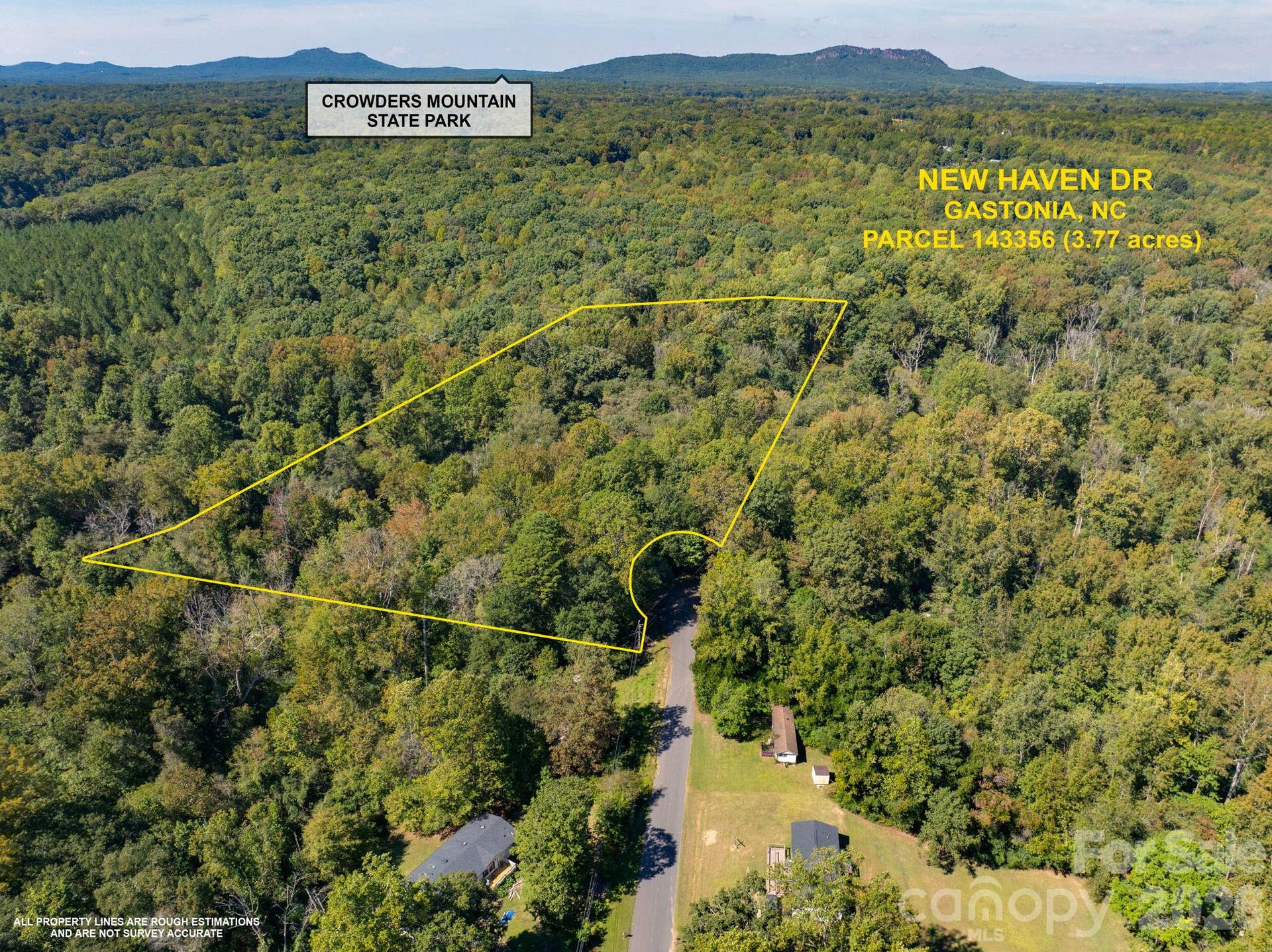 00 New Haven Drive, Gastonia, NC 28052 Property lines shown are approximate and are not intended to represent exact boundary lines