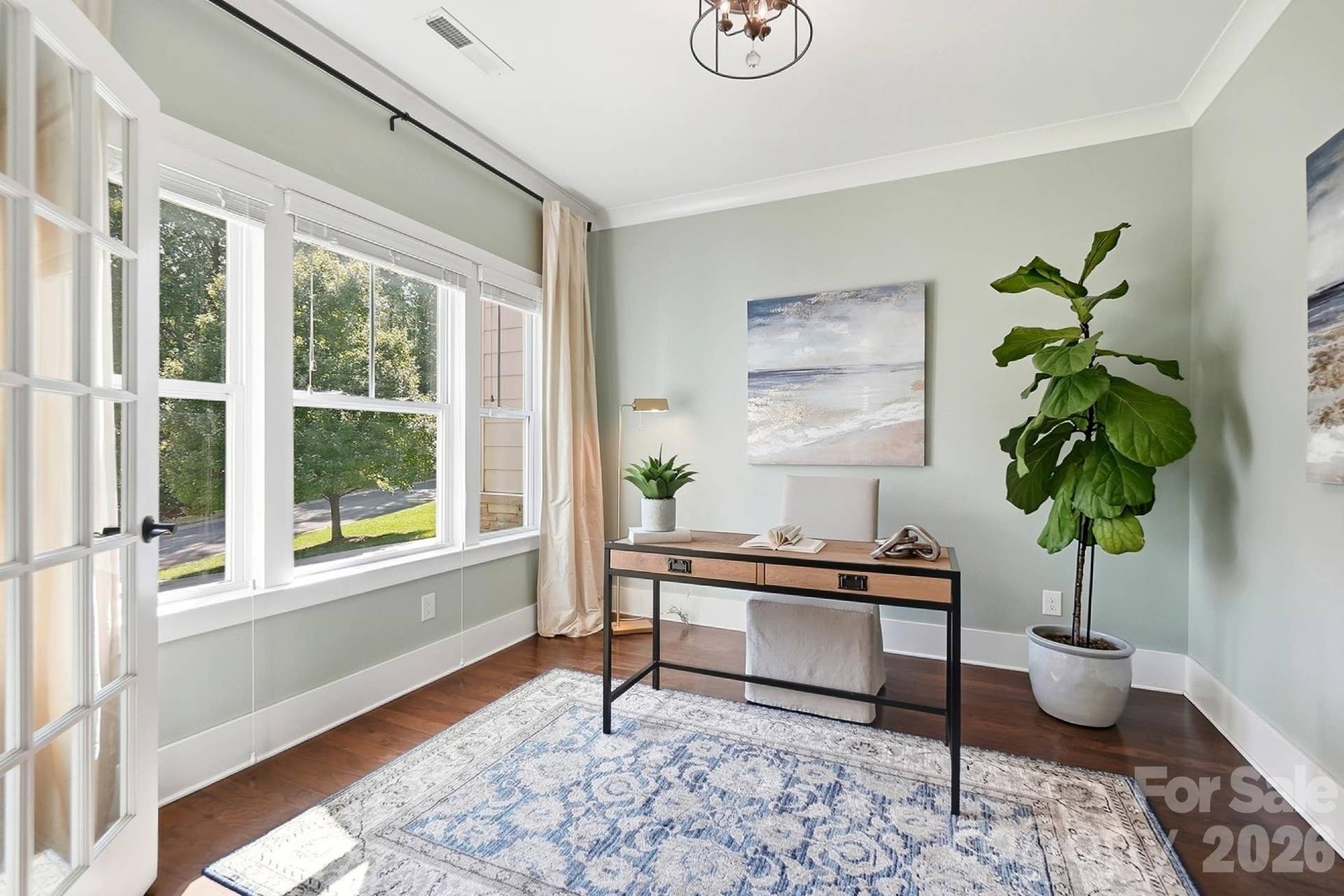 Office with tons of natural light